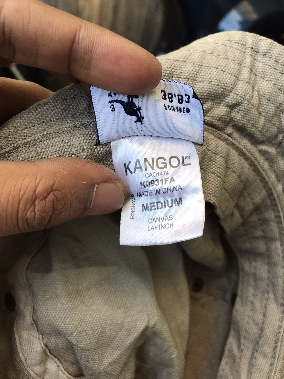 Kangol × Vintage VINTAGE KANGOL1938 BUCKETS HAT Size ONE SIZE - 8 Thumbnail