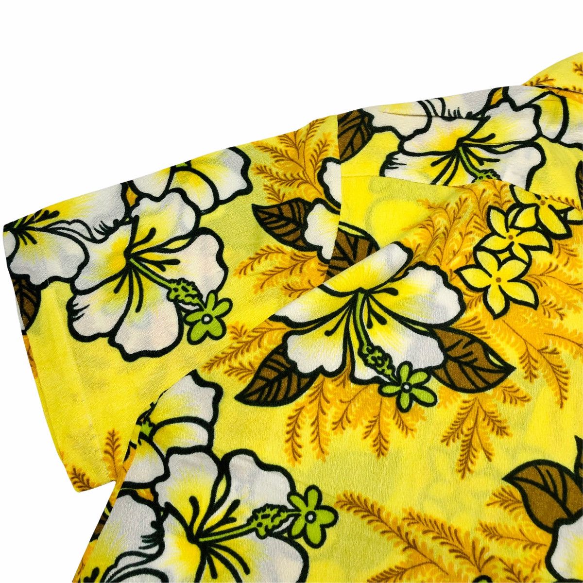 Hysteric Glamour 1980s Jacson World - Textured Hibiscus Shirt Size US M / EU 48-50 / 2 - 2 Thumbnail