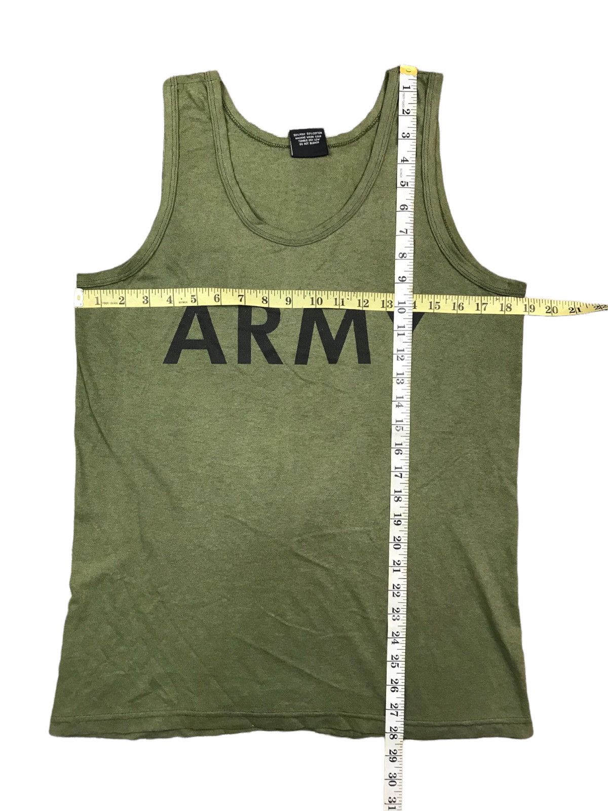 Rothco VINTAGE ARMY SINGLETS SLEEVELESS SUN-FADED BY ROTHCO Size US M / EU 48-50 / 2 - 7 Thumbnail