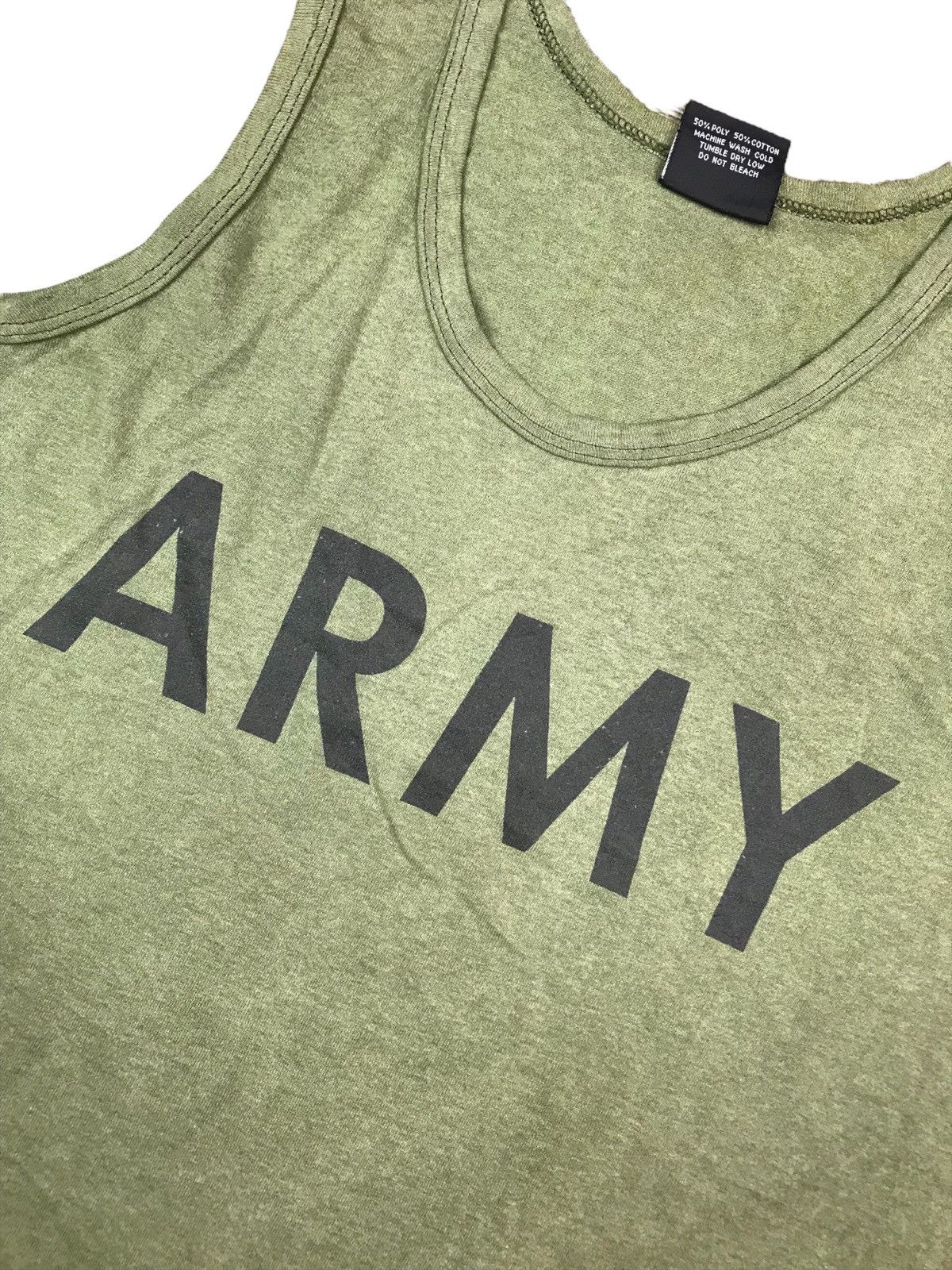 Rothco VINTAGE ARMY SINGLETS SLEEVELESS SUN-FADED BY ROTHCO Size US M / EU 48-50 / 2 - 2 Thumbnail