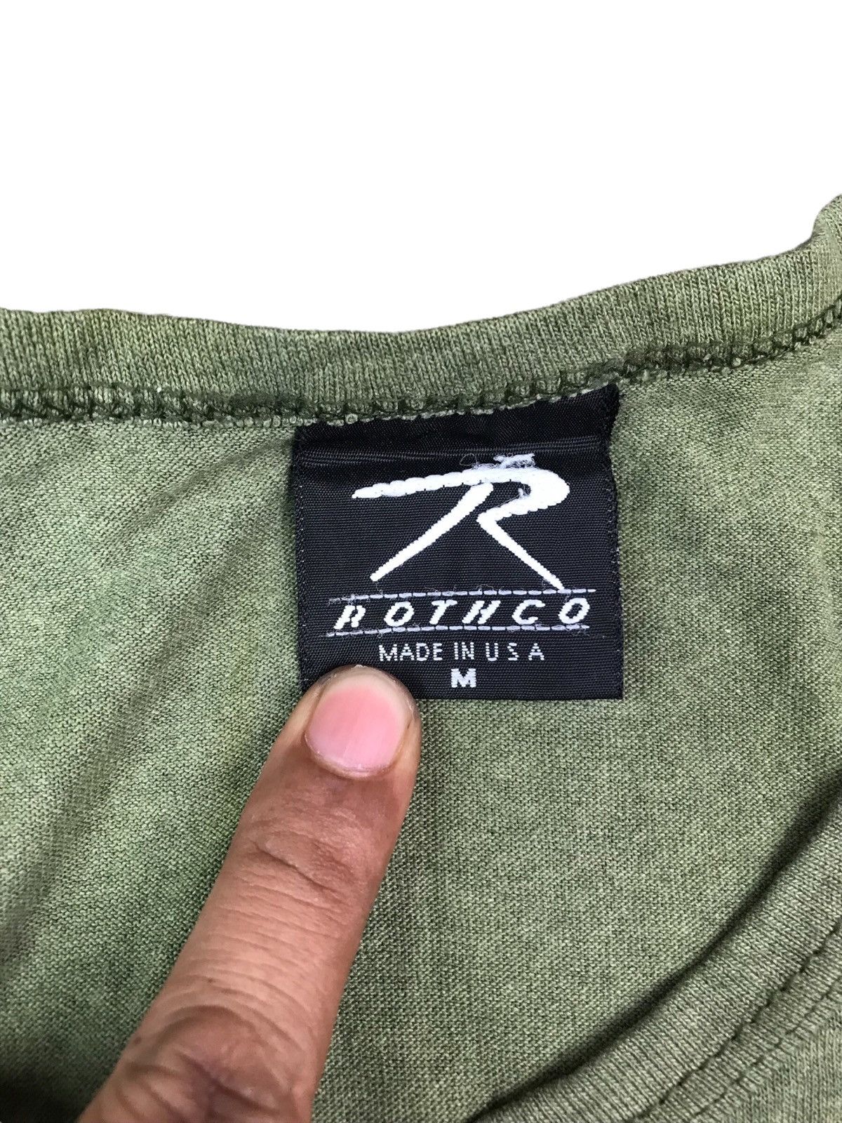 Rothco VINTAGE ARMY SINGLETS SLEEVELESS SUN-FADED BY ROTHCO Size US M / EU 48-50 / 2 - 3 Thumbnail