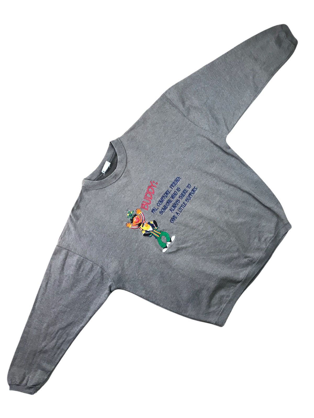 Cartoon Network × Vintage VINTAGE 90s SESAME STREET BAGGY CREWNECK SWEATSHIRT Size US M / EU 48-50 / 2 - 4 Thumbnail