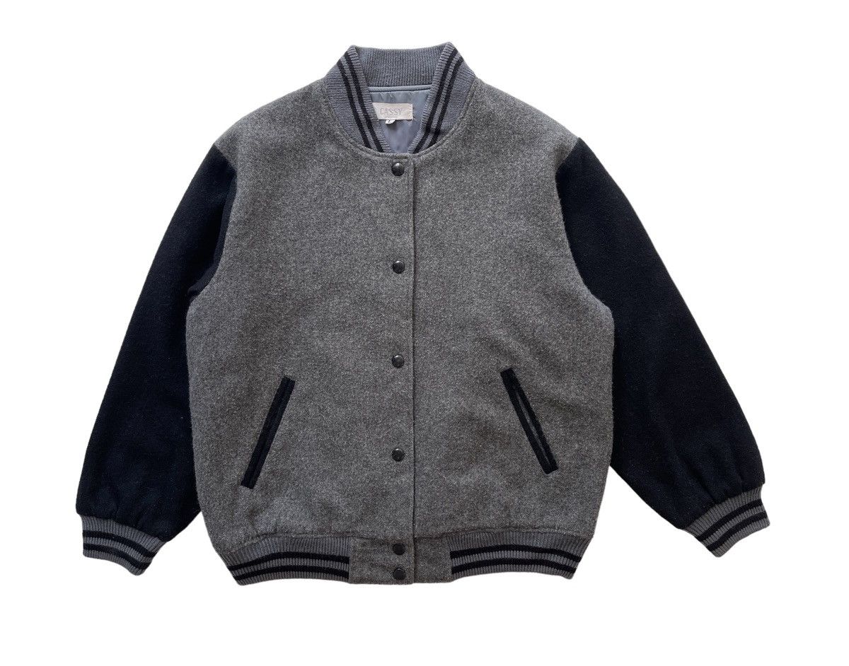 Japanese Brand Vintage University Chicago illinois Usa Varsity Jacket Size US L / EU 52-54 / 3 - 4 Thumbnail