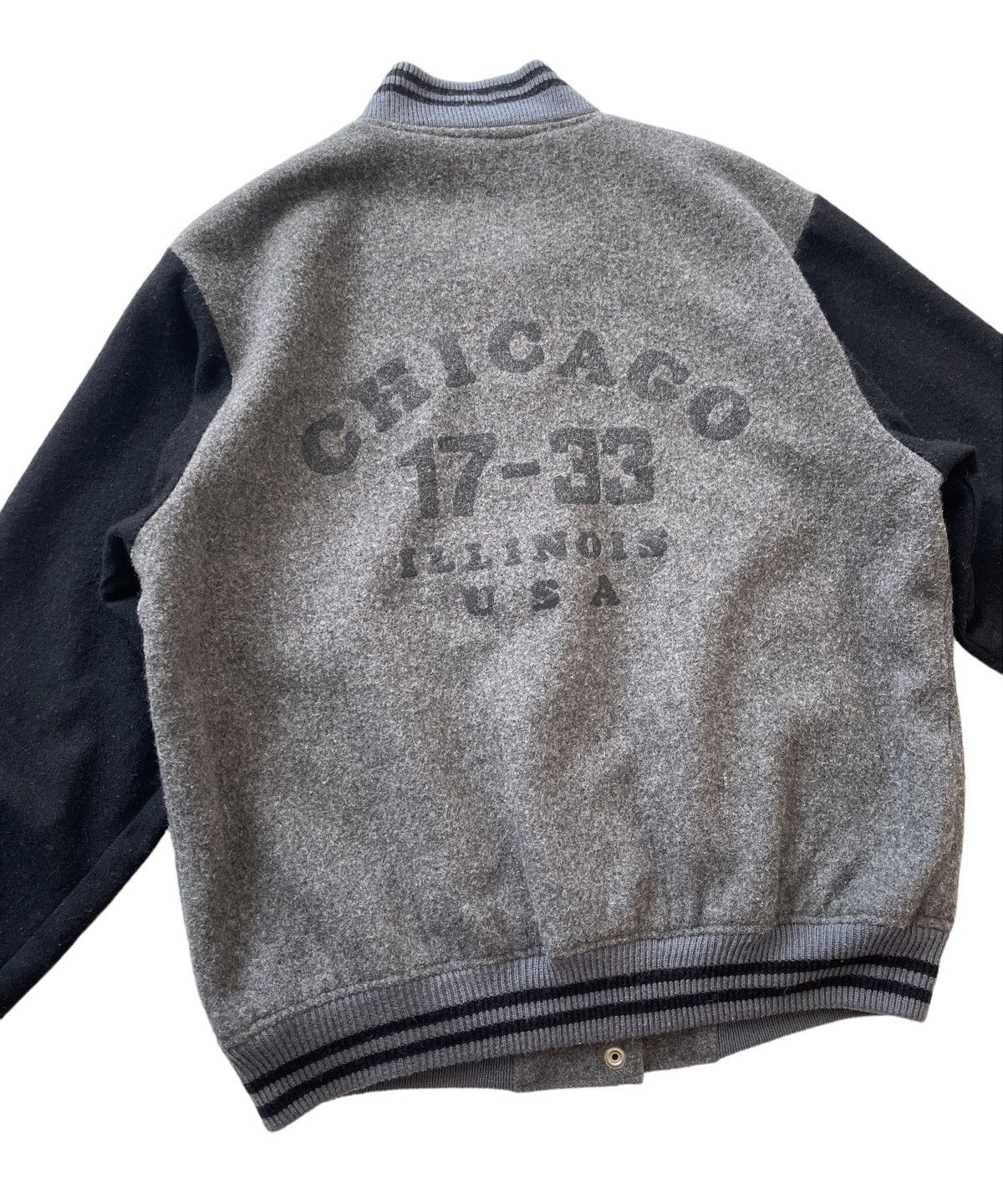 Japanese Brand Vintage University Chicago illinois Usa Varsity Jacket Size US L / EU 52-54 / 3 - 6 Thumbnail
