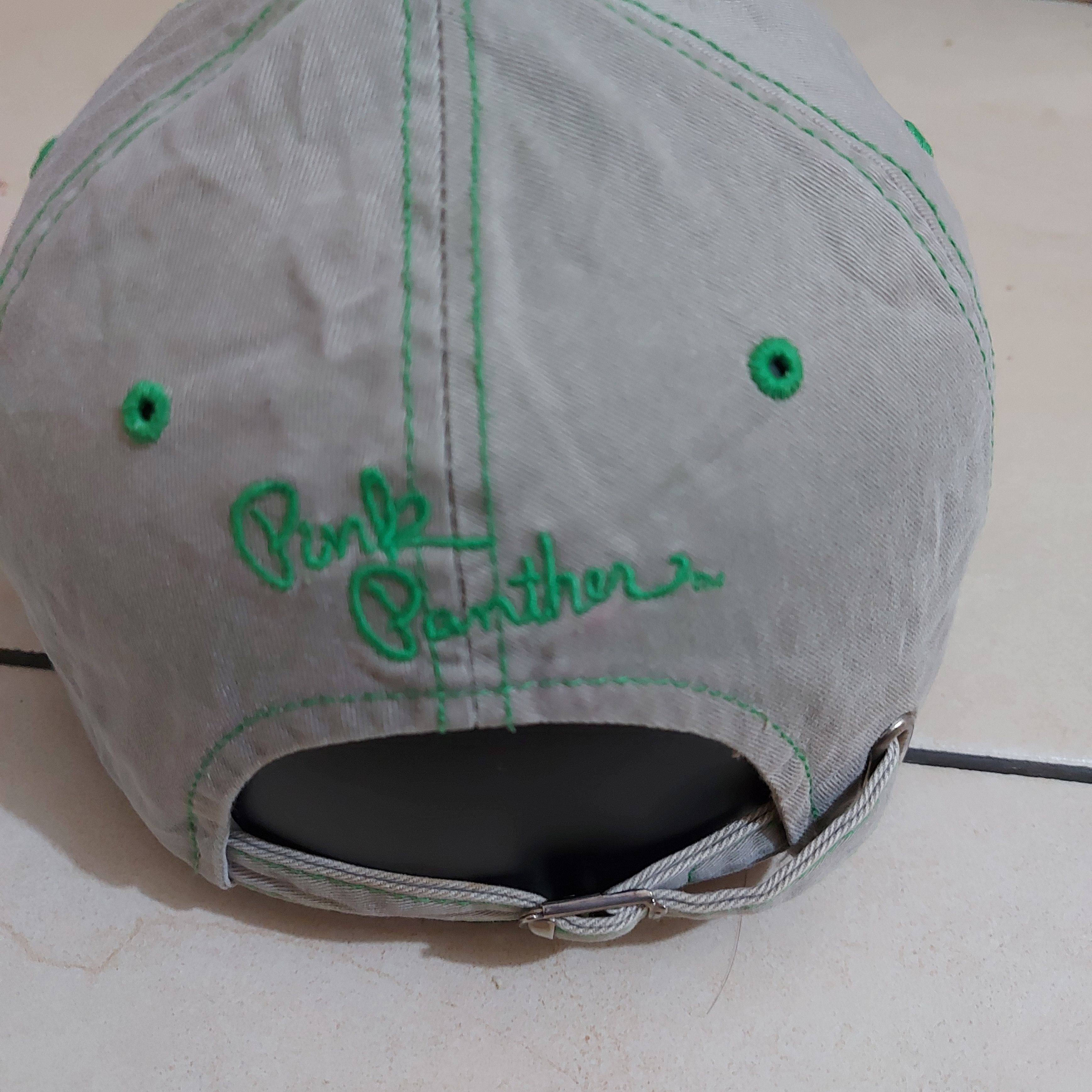 Japanese Brand Vintage Pink Panther Distressed Hat Size ONE SIZE - 4 Thumbnail