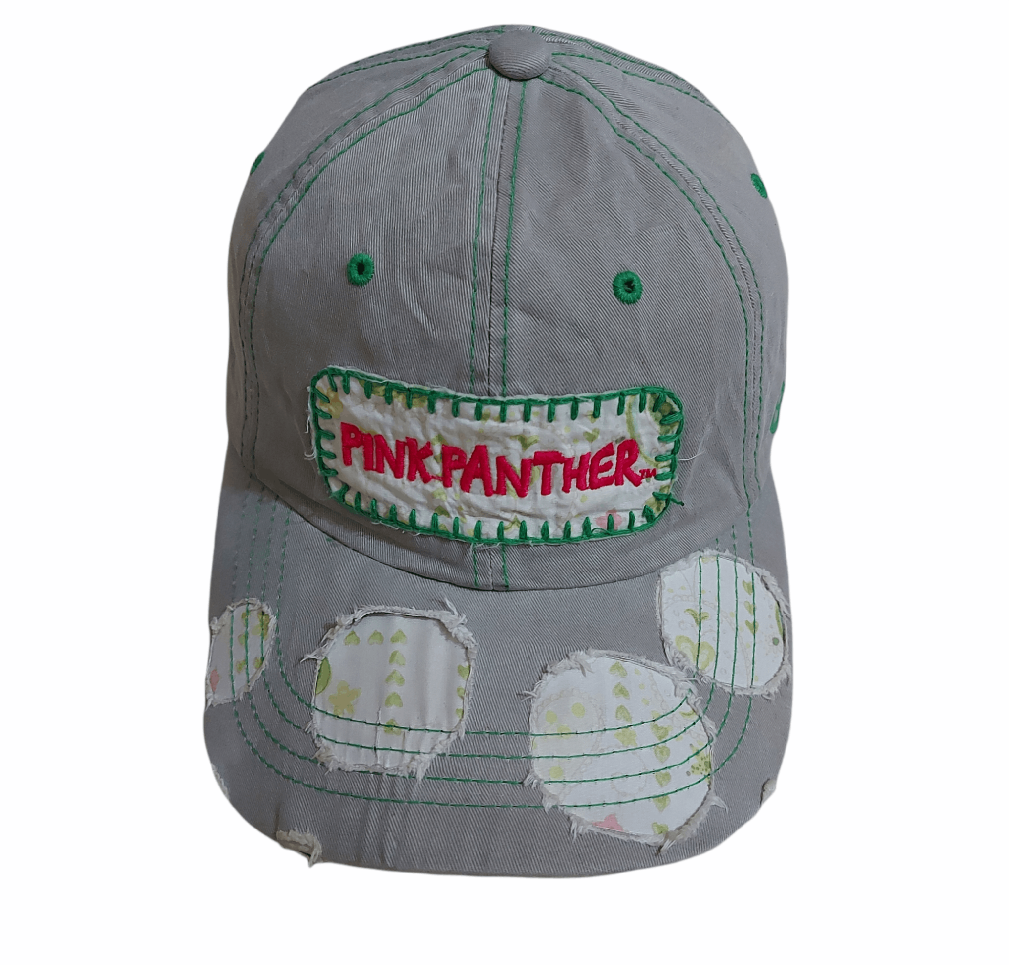 Japanese Brand Vintage Pink Panther Distressed Hat Size ONE SIZE - 1 Thumbnail