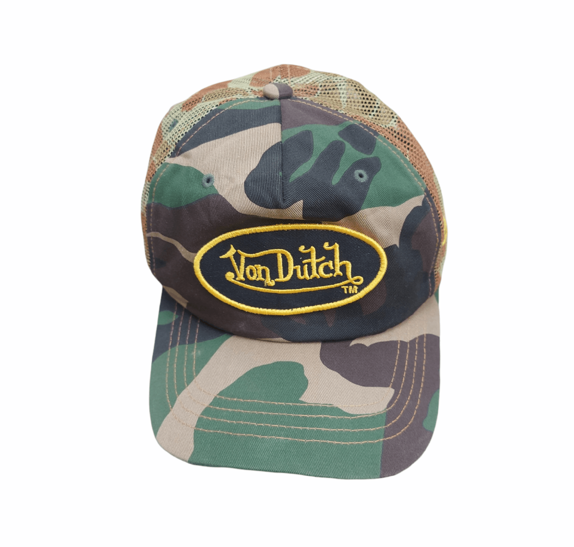 image of Von Dutch Trucker Hat in Camo, Men's