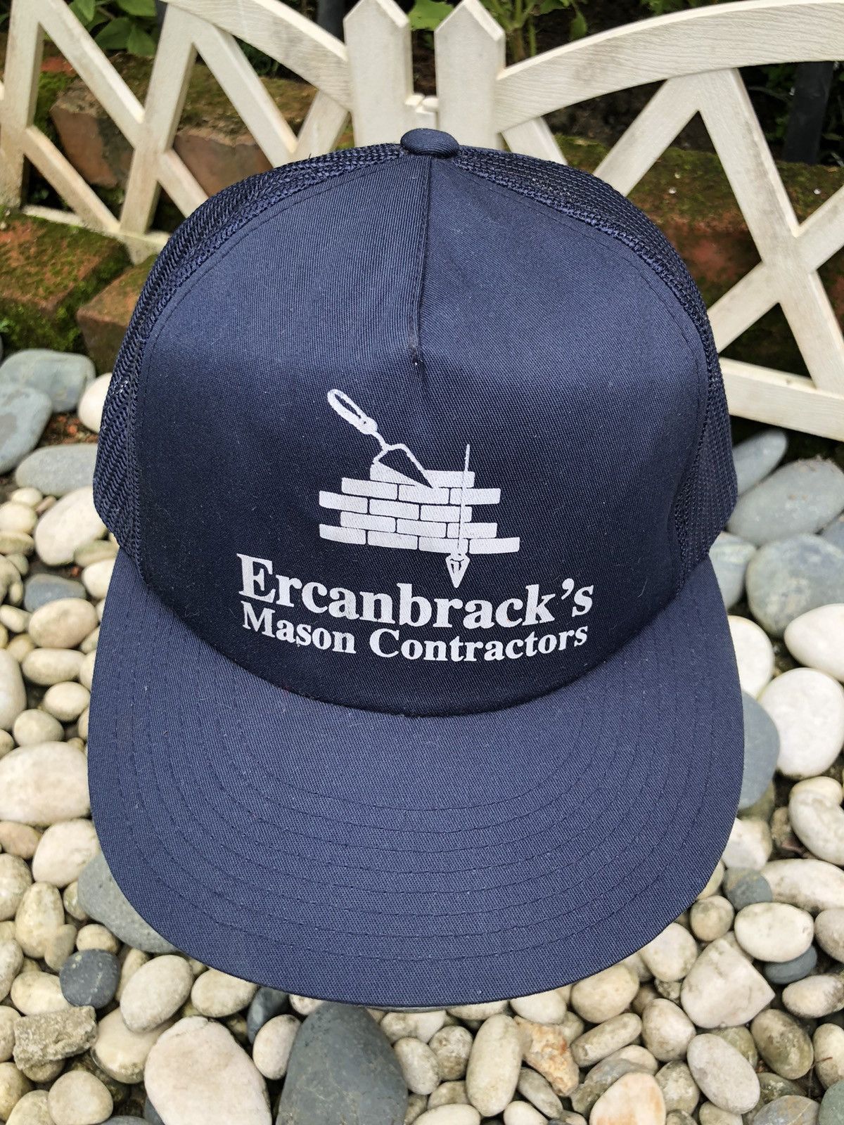 Vintage × Yupong VINTAGE 90’s ERCANBRACK’S MASON CONTRACTORS CAP HAT Size ONE SIZE - 2 Thumbnail