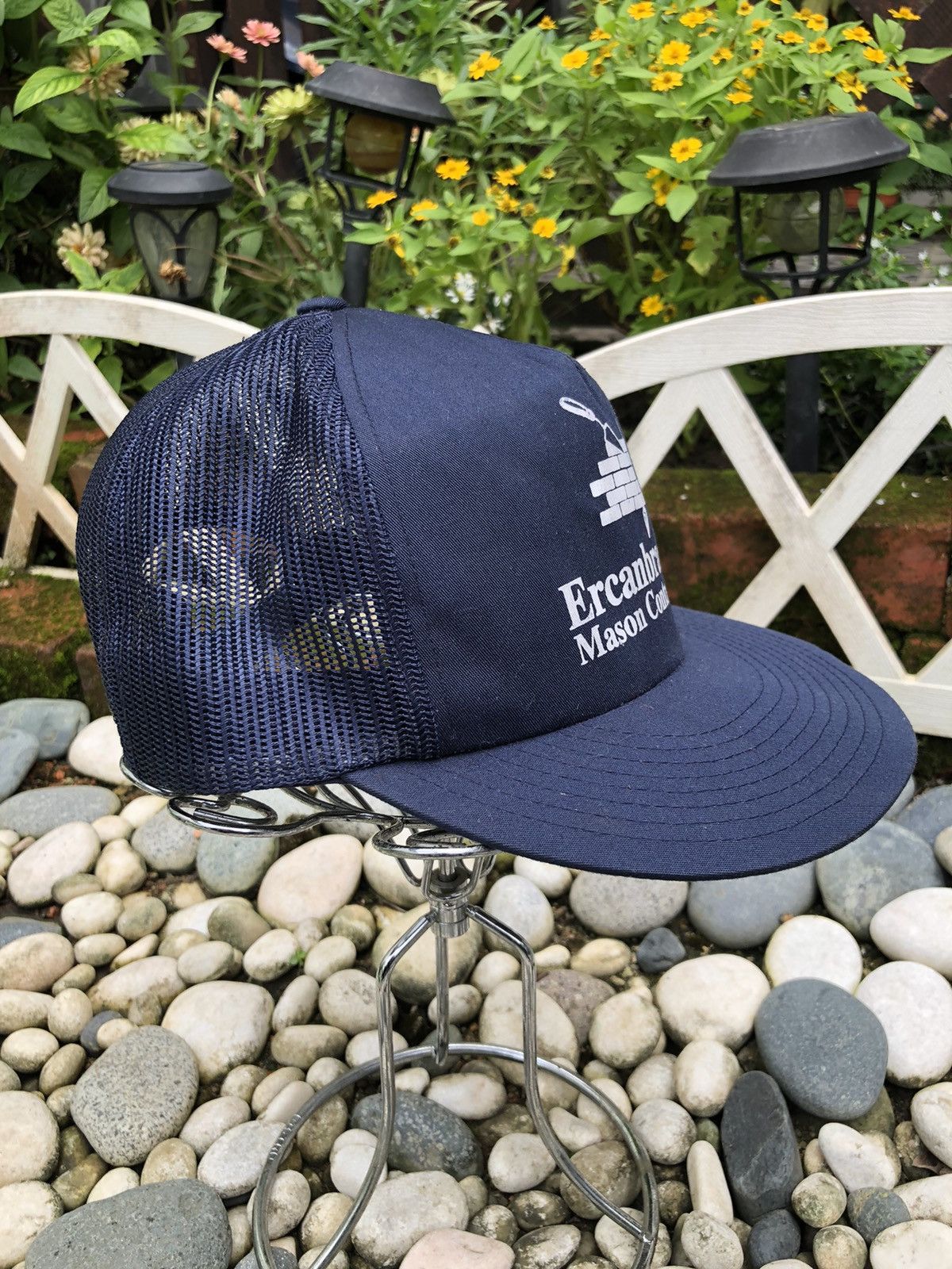 Vintage × Yupong VINTAGE 90’s ERCANBRACK’S MASON CONTRACTORS CAP HAT Size ONE SIZE - 5 Thumbnail