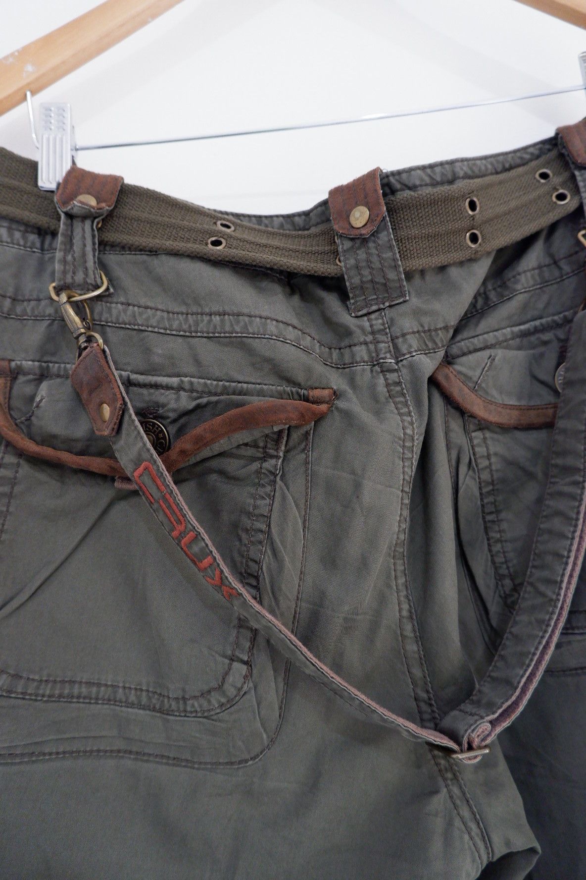 PPFM 2000 - Crux "British" Heavy Cargo Bondage Pants Size US 36 / EU 52 - 4 Thumbnail
