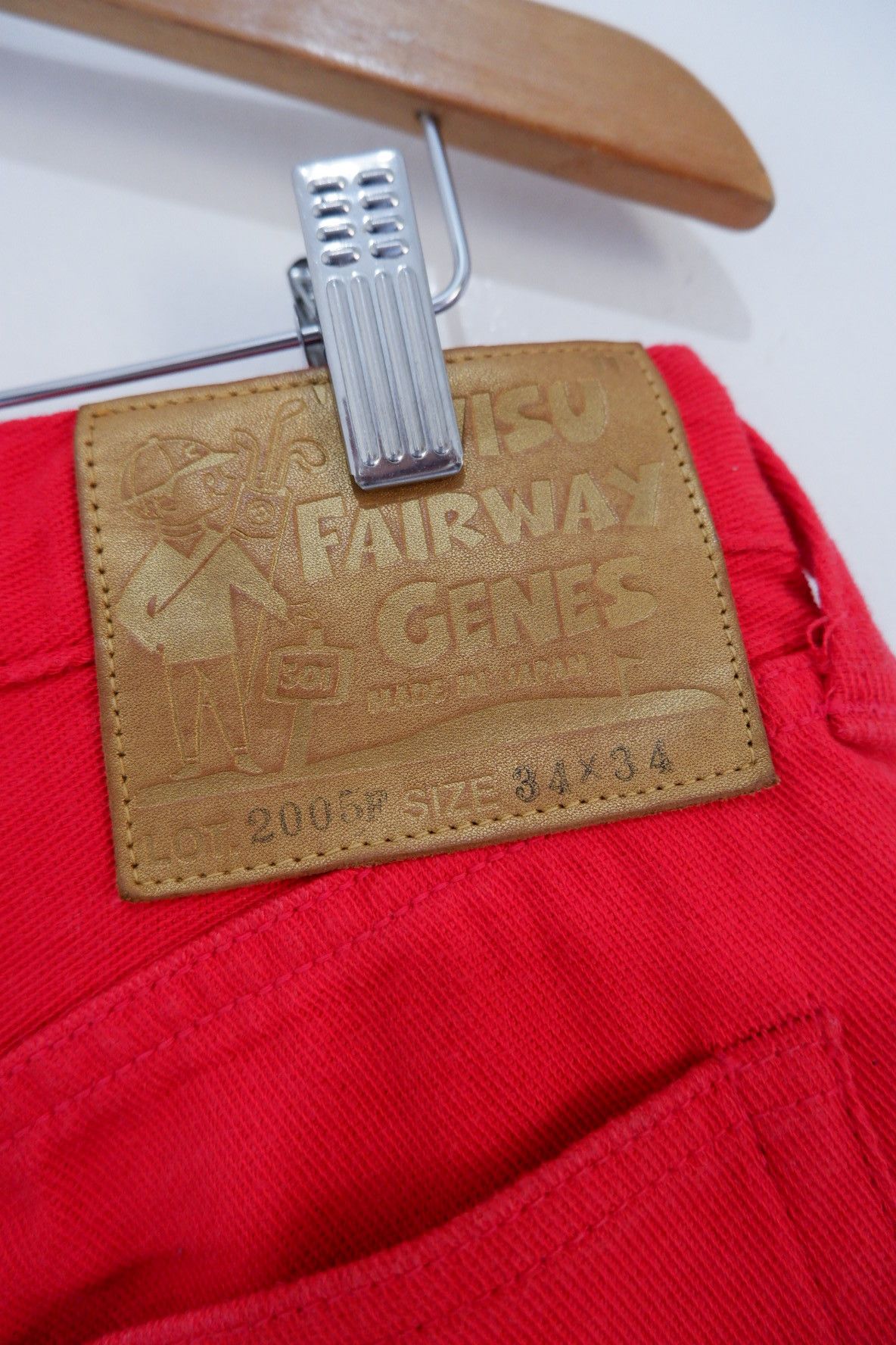 Evisu Vintage Evisu Fairway Red Denim *RARE Size US 34 / EU 50 - 9 Thumbnail