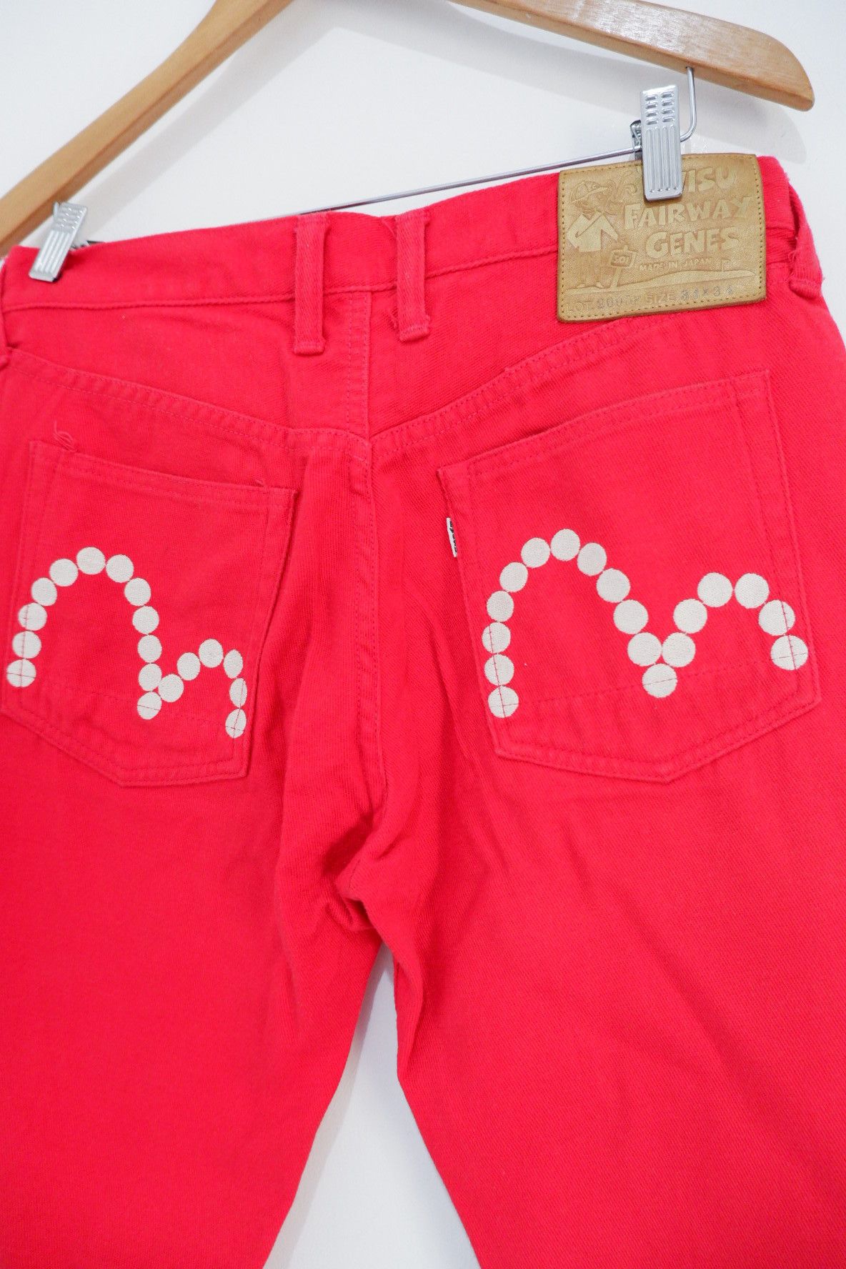 Evisu Vintage Evisu Fairway Red Denim *RARE Size US 34 / EU 50 - 3 Thumbnail