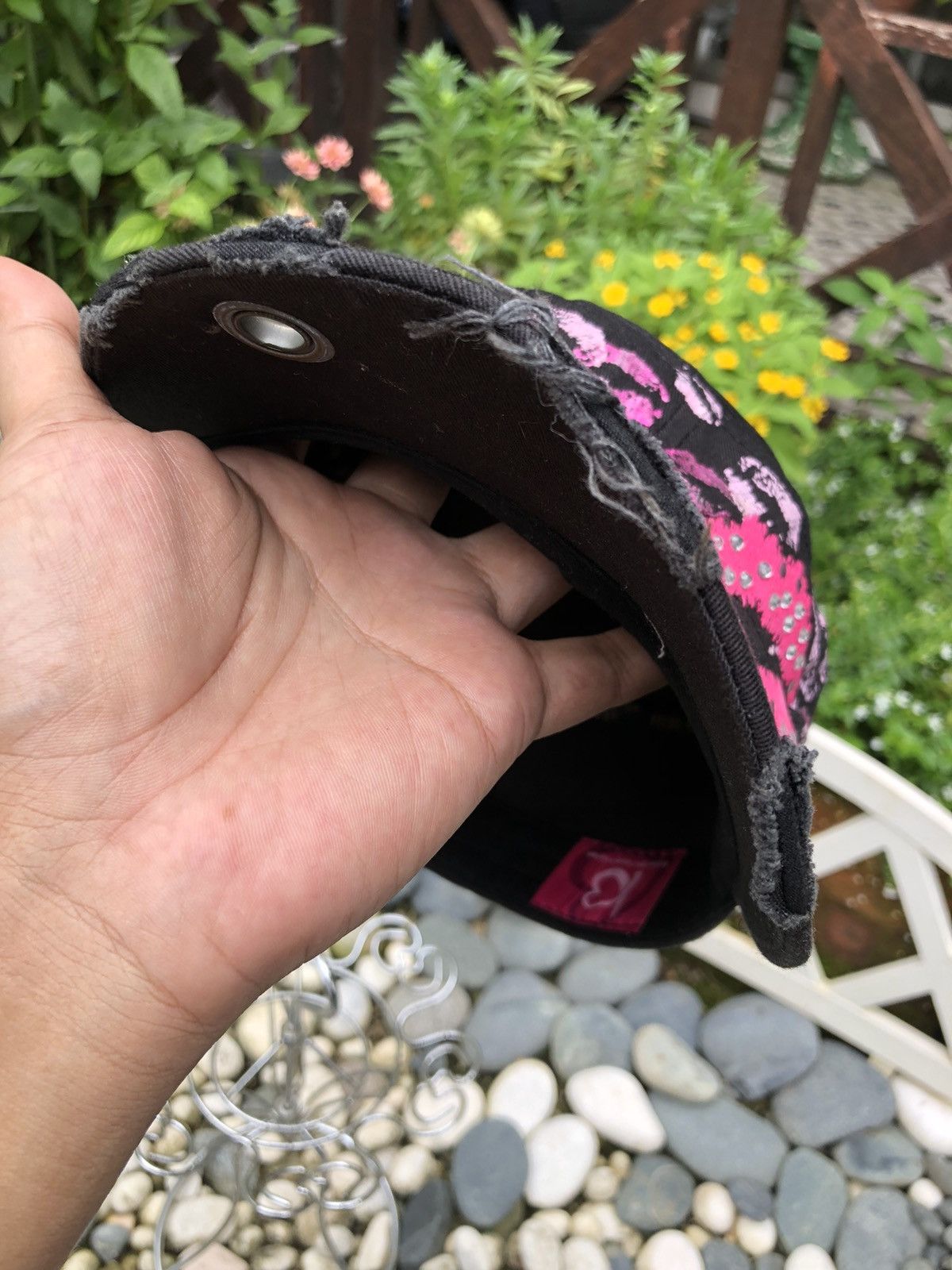 Other AUTHENTIC DISTRESSED EMBROIDERY LIPS MILITARY HAT CAP Size ONE SIZE - 10 Thumbnail