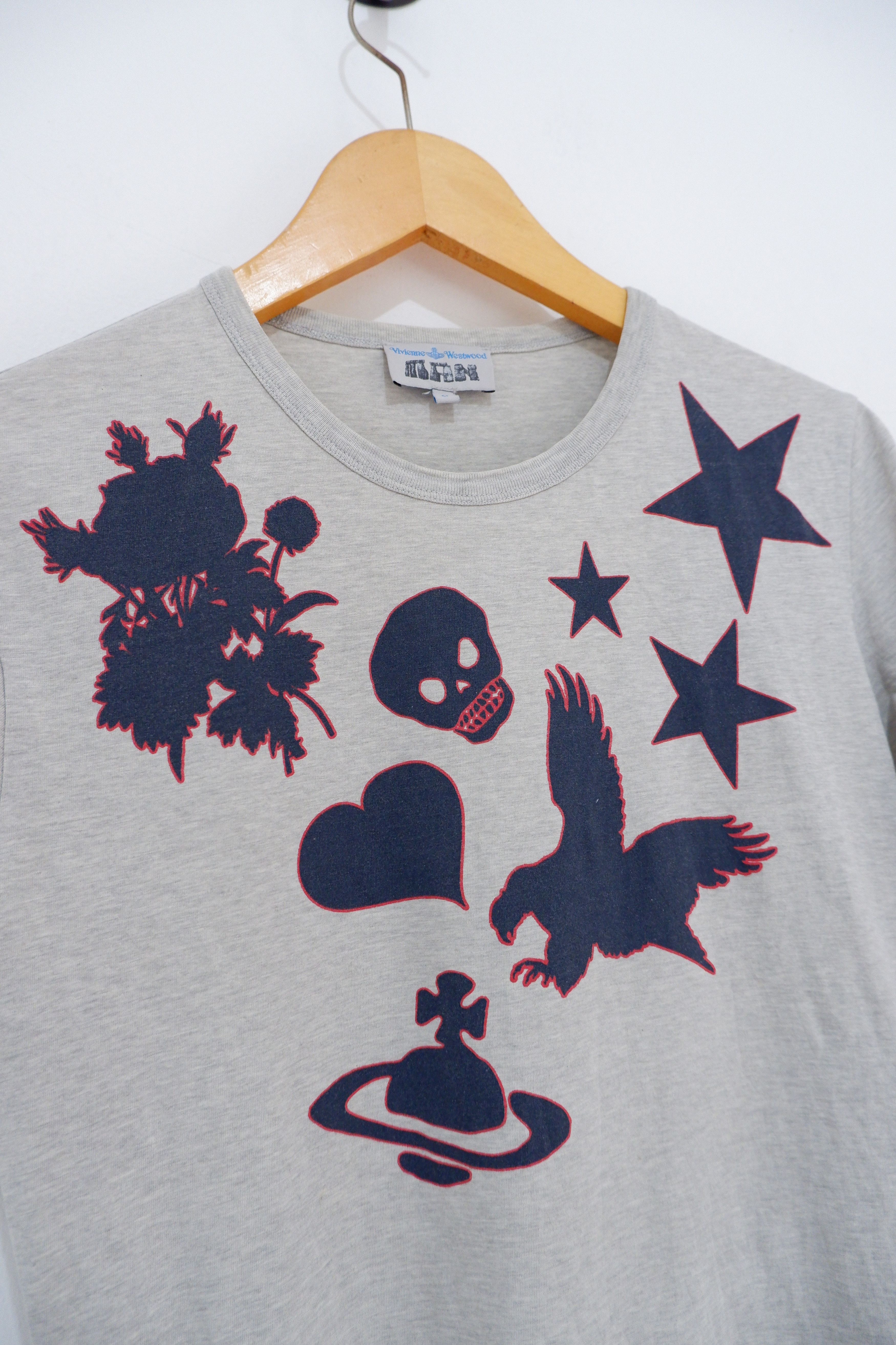 Vivienne Westwood SS/11 Vivienne Westwood Skull T shirt Size US S / EU 44-46 / 1 - 2 Thumbnail