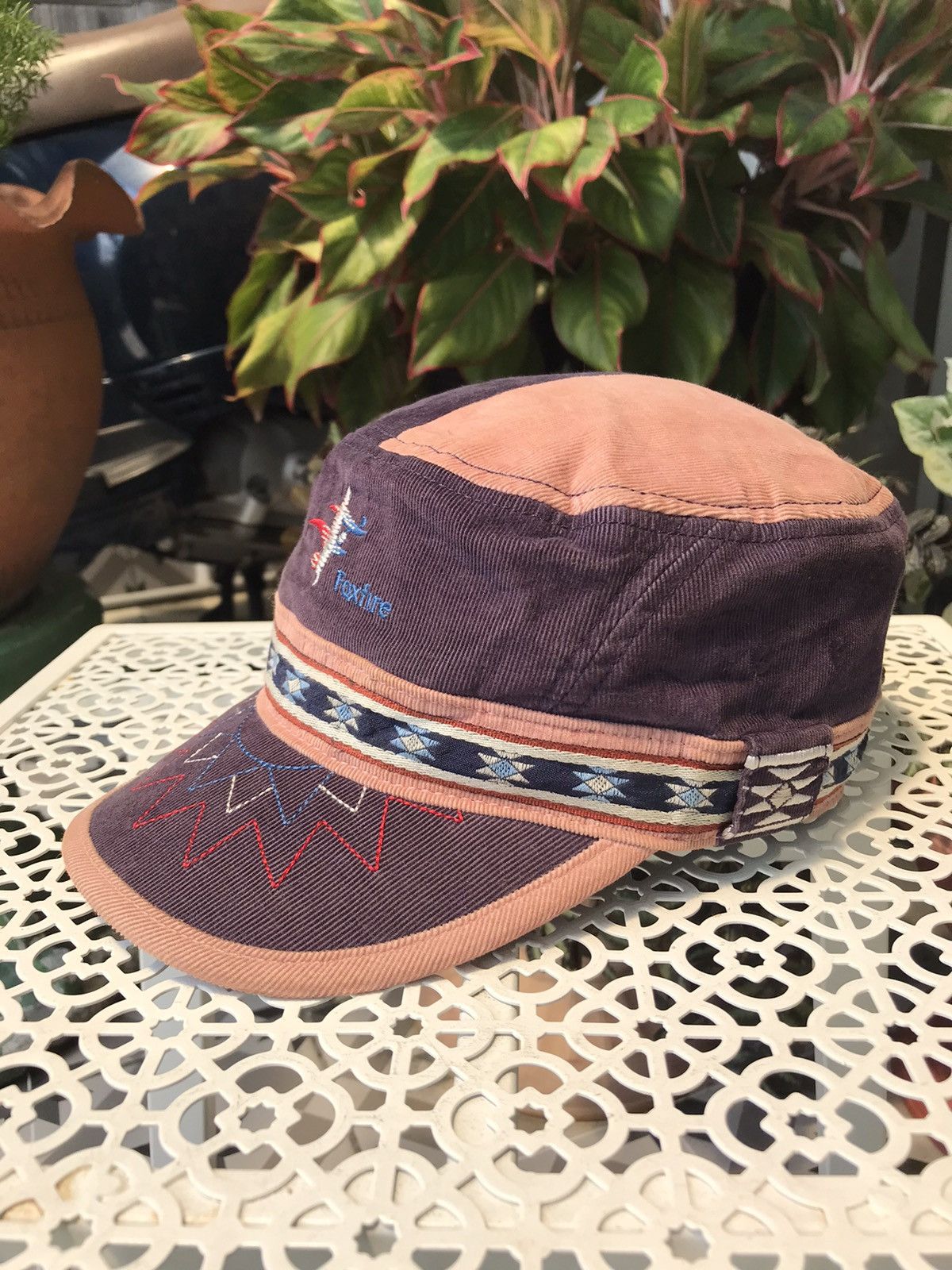 Japanese Brand FOXFIRE TRUE TO NATURE NAVAJO NATIVE DESIGN CAP HAT Size ONE SIZE - 3 Thumbnail