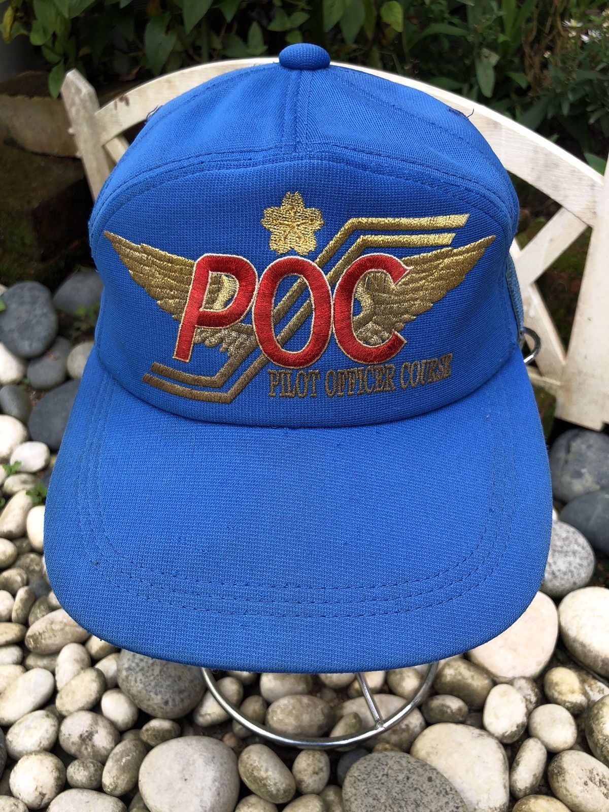 Japanese Brand × Vintage VINTAGE 90’s ( SATOSHO ) PILOT OFFICER COURSE HAT CAP Size ONE SIZE - 2 Thumbnail