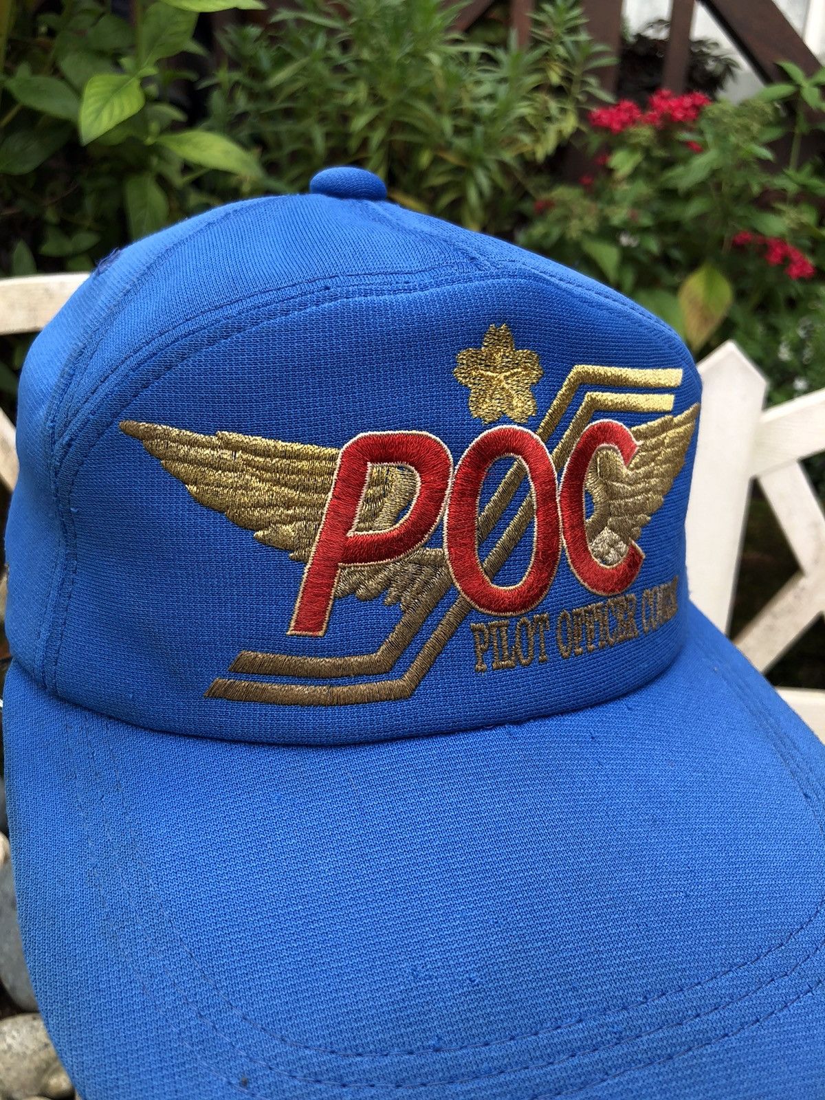 Japanese Brand × Vintage VINTAGE 90’s ( SATOSHO ) PILOT OFFICER COURSE HAT CAP Size ONE SIZE - 3 Thumbnail