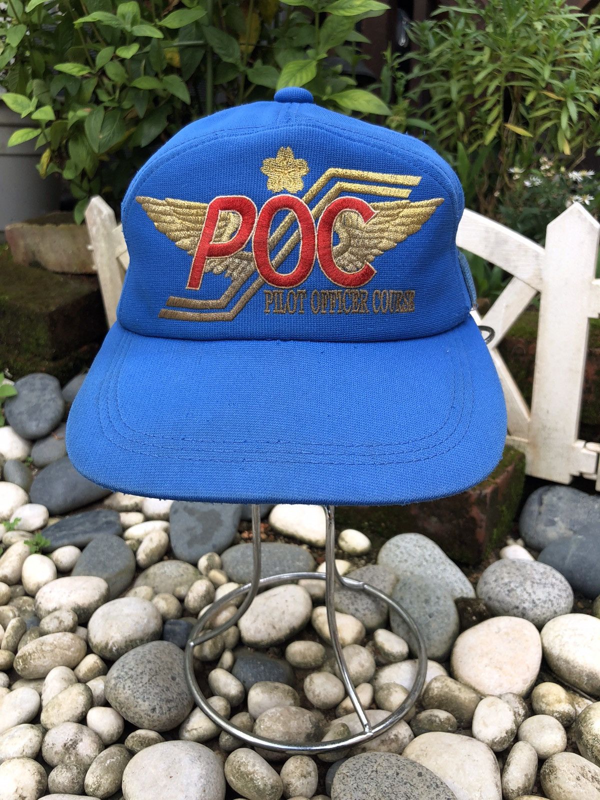 Japanese Brand × Vintage VINTAGE 90’s ( SATOSHO ) PILOT OFFICER COURSE HAT CAP Size ONE SIZE - 1 Thumbnail