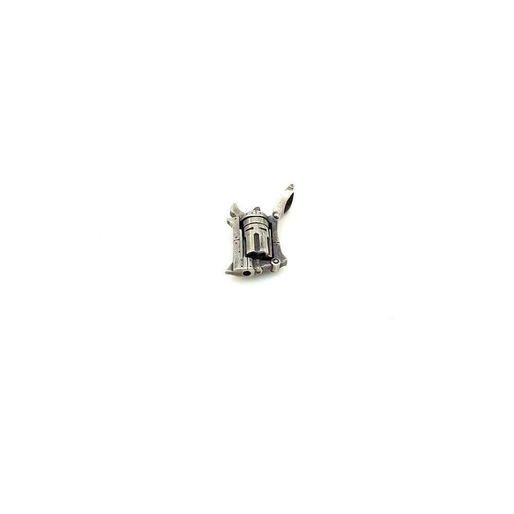 Other Mini Revolver Key Ring Pendant Charms EDC Keychain Size ONE SIZE - 5 Thumbnail