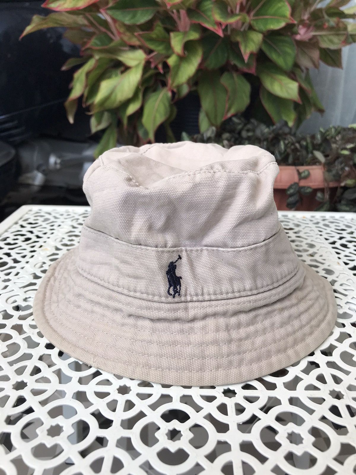 Polo Ralph Lauren × Ralph Lauren × Vintage VINTAGE TODDLER POLO BY RALPH LAUREN BUCKETS HAT Size ONE SIZE - 1 Thumbnail