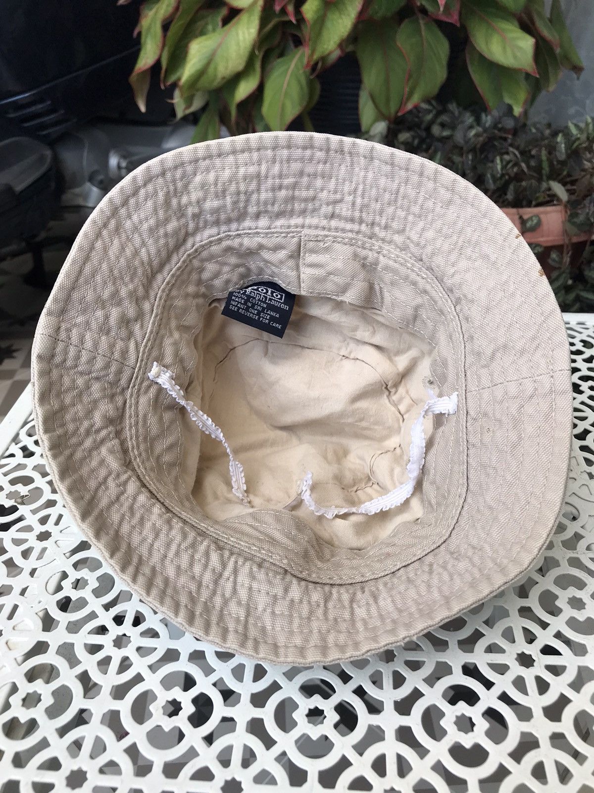 Polo Ralph Lauren × Ralph Lauren × Vintage VINTAGE TODDLER POLO BY RALPH LAUREN BUCKETS HAT Size ONE SIZE - 6 Thumbnail