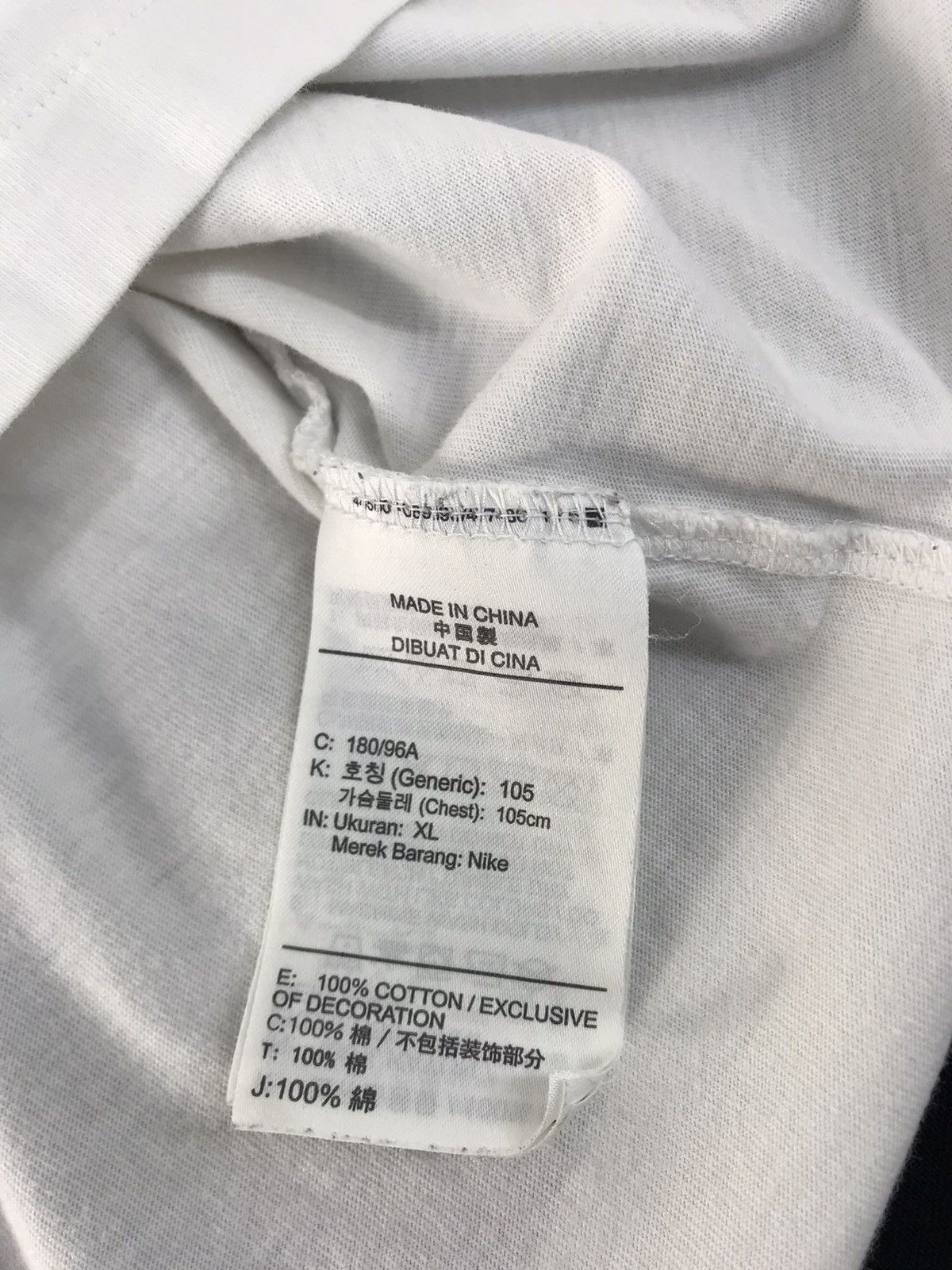 Nike Nike Swoosh Big Logo Printed Design Tee T-shirt Size US M / EU 48-50 / 2 - 6 Thumbnail