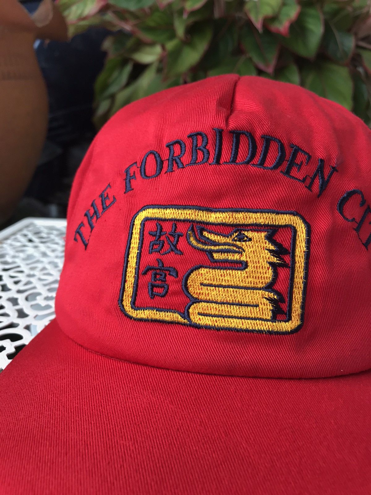 Japanese Brand VTG DRAGON 🐉 THE FORBIDDEN CITY CAP Size ONE SIZE - 2 Thumbnail
