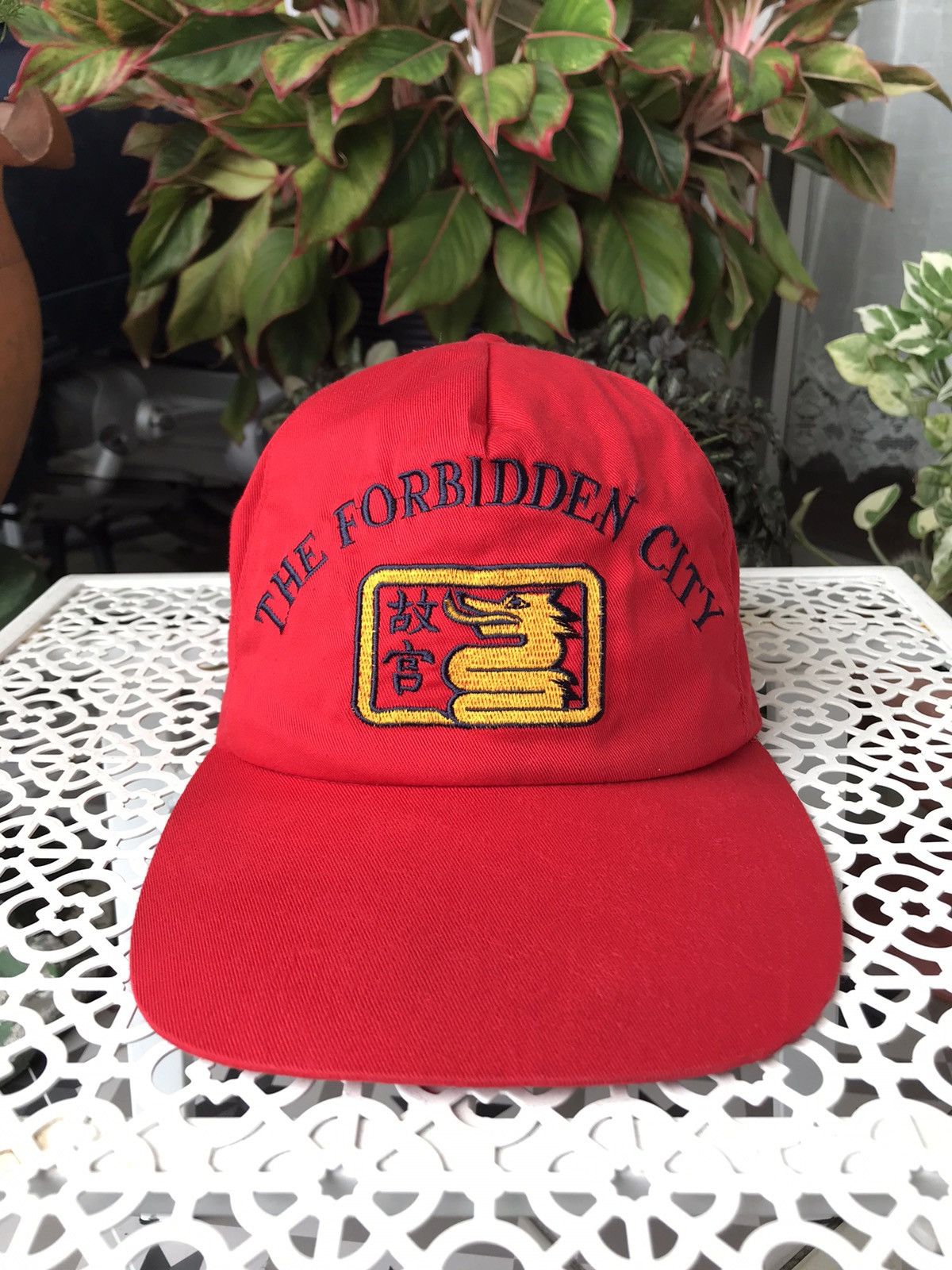 Japanese Brand VTG DRAGON 🐉 THE FORBIDDEN CITY CAP Size ONE SIZE - 3 Thumbnail