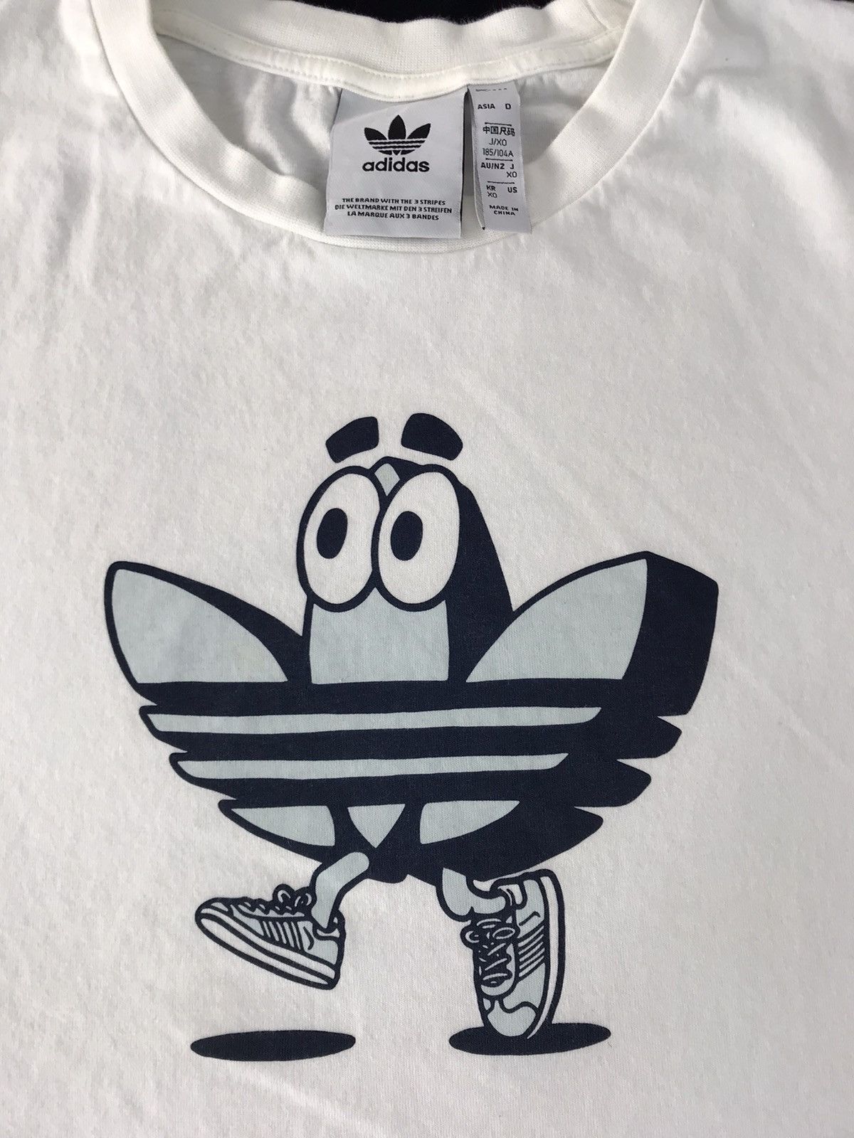 Adidas Adidas Trifoil Trikots Sportswear Big 3D Logo Printed Size US L / EU 52-54 / 3 - 3 Thumbnail