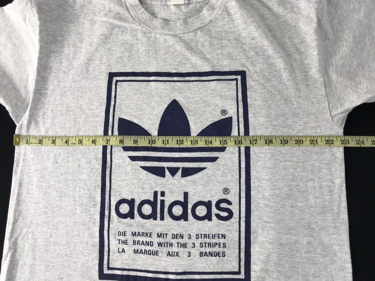Adidas 90s Adidas Trefoil Big Box Logo Spell Out Mirror Design Size US XL / EU 56 / 4 - 7 Thumbnail