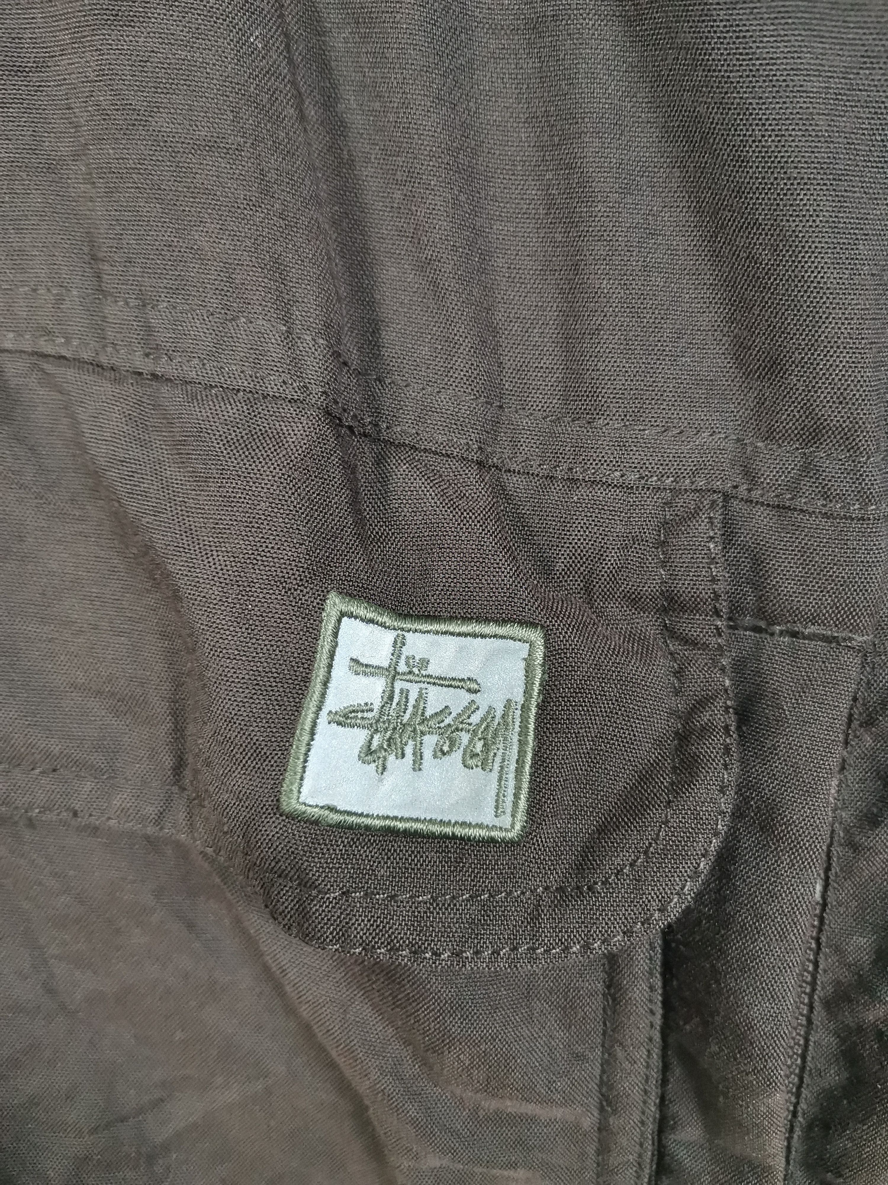 Stussy Vintage 90s Stussy Outdoor Jacket Brown Size US L / EU 52-54 / 3 - 2 Thumbnail