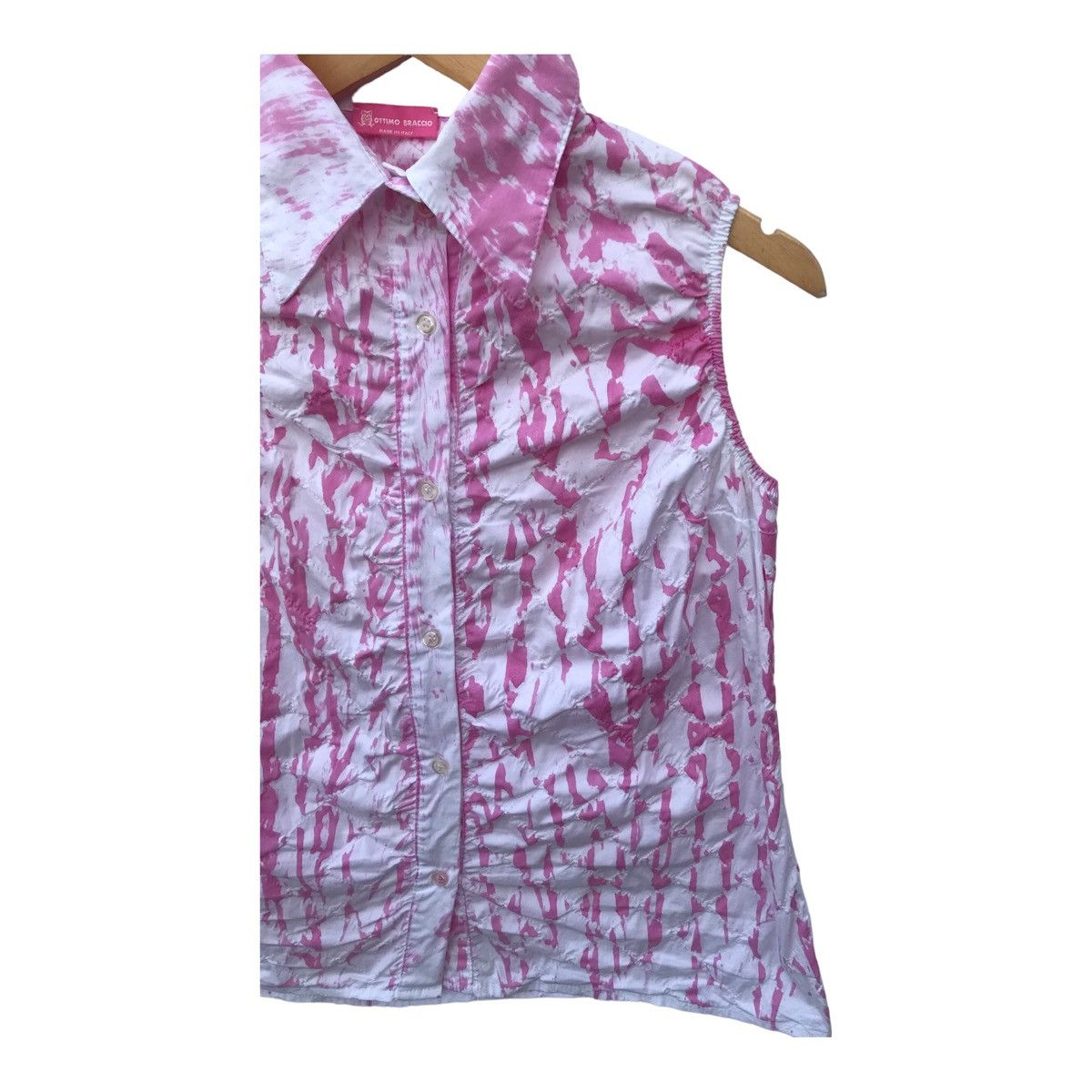 Other Ottimo Braccio Italy Women Sleeveless Blouse Size M / US 6-8 / IT 42-44 - 4 Thumbnail