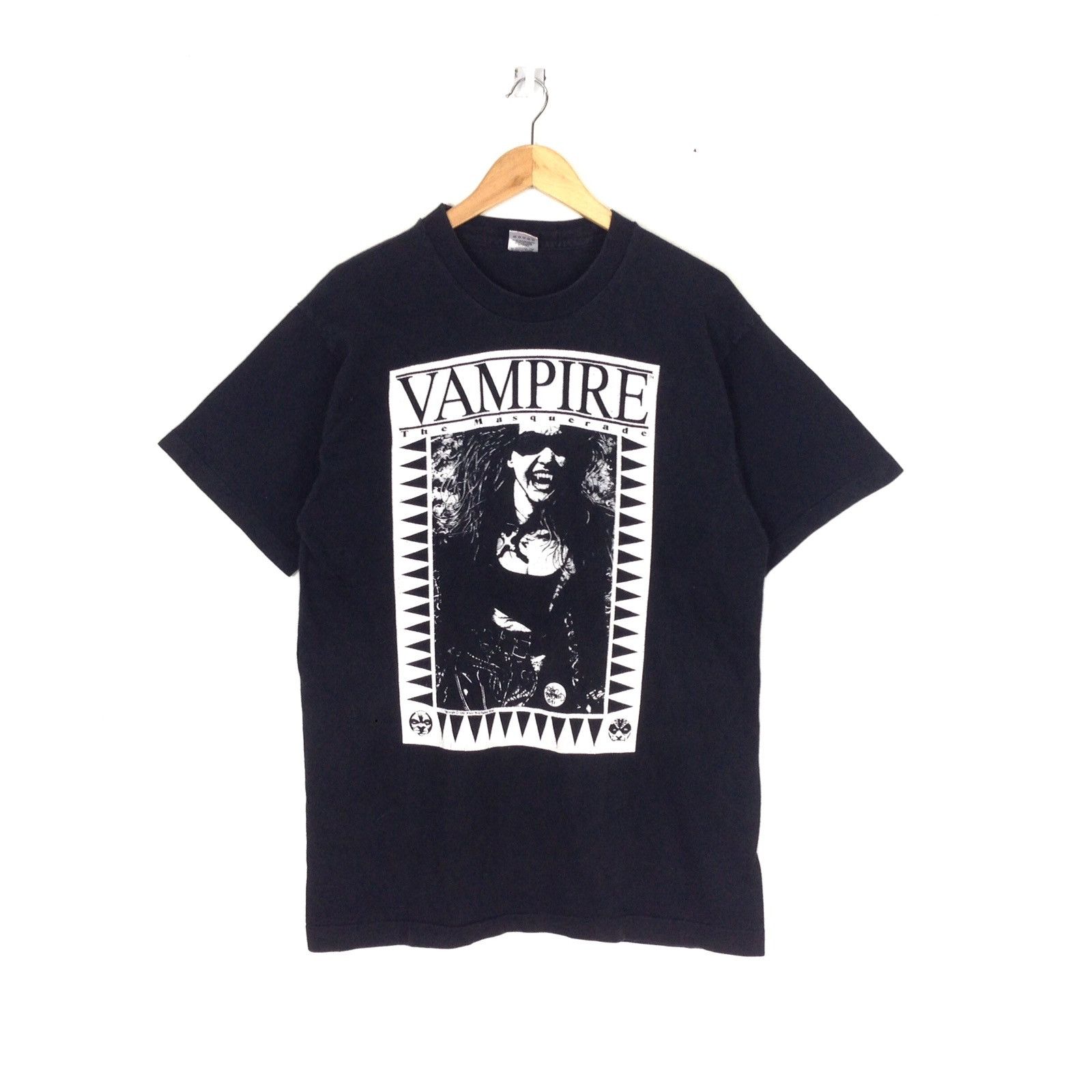 Expert Horror × Sci-Fi Fantasy Vintage Vampire The Masquerade Horror Movie Games T-shirt Size US L / EU 52-54 / 3 - 1 Thumbnail