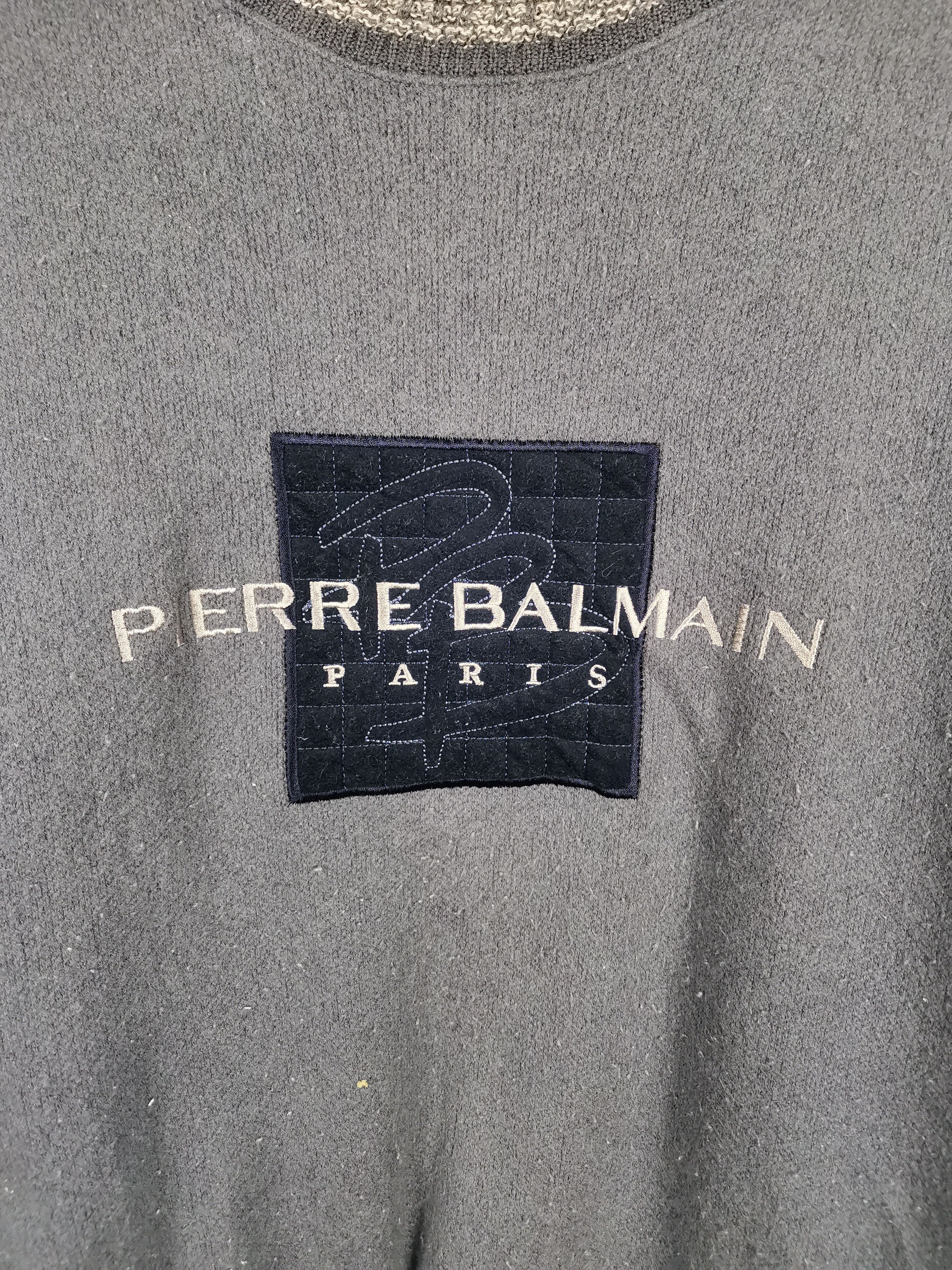 Pierre Balmain Vintage 90s Pierre Balmain Paris Crewneck Size US M / EU 48-50 / 2 - 2 Thumbnail