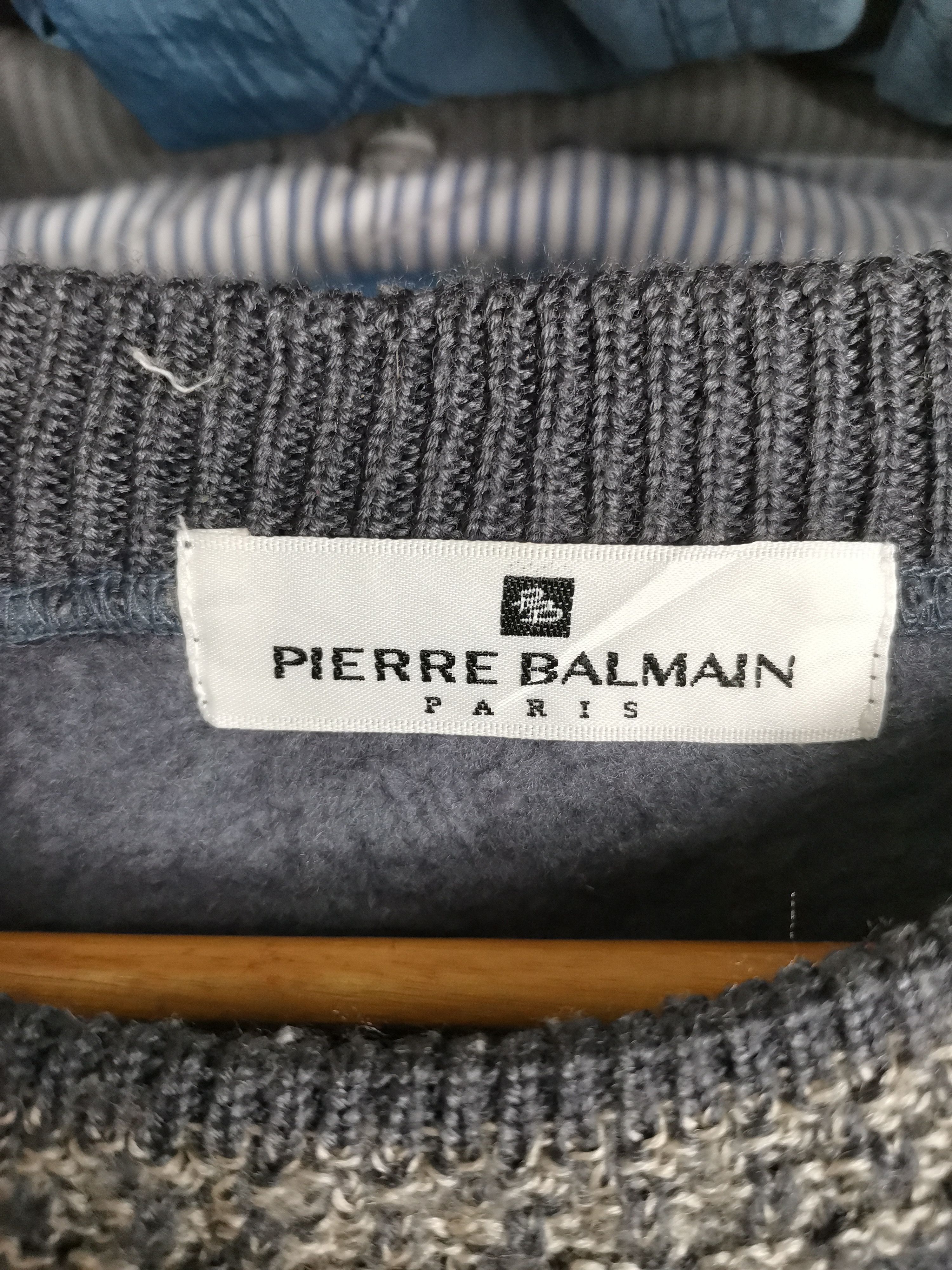 Pierre Balmain Vintage 90s Pierre Balmain Paris Crewneck Size US M / EU 48-50 / 2 - 3 Thumbnail