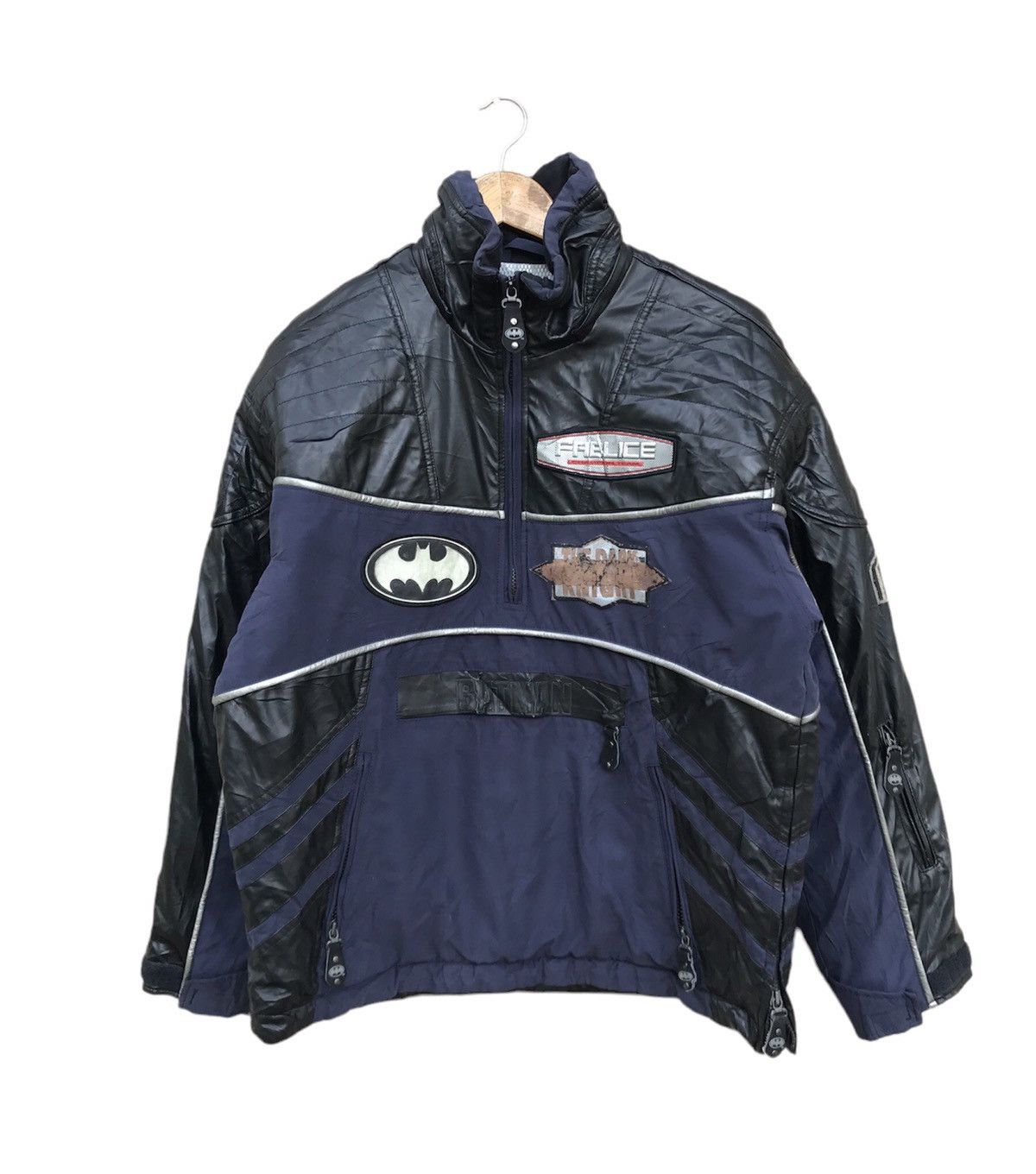 image of Fablice Batman Ski Jacket Champion Team, Men's (Size Large)