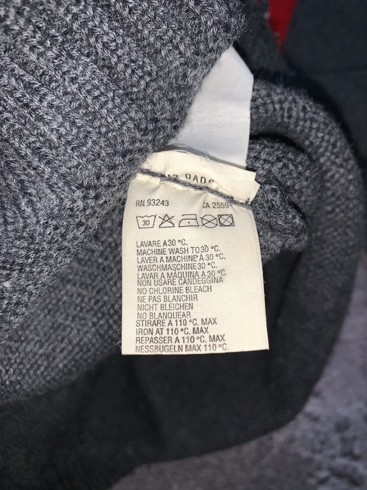 Diesel × Vintage Diesel S red big logo sweater centre sweatshirt knitwear y2k Size US S / EU 44-46 / 1 - 9 Thumbnail