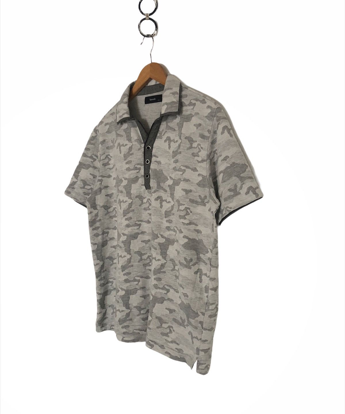 Japanese Brand 🔥Famock Camo Style Polos Shirt Size US M / EU 48-50 / 2 - 3 Thumbnail