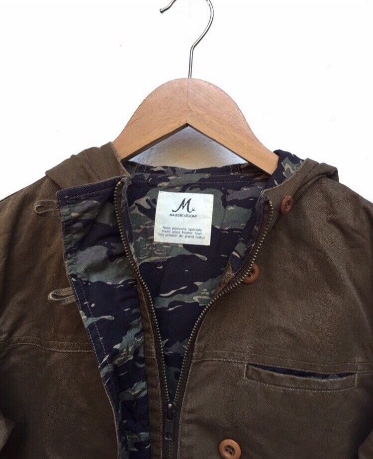Japanese Brand × Majestic 🔥Majestic Lagon Jacket Camo Pattern Inside Size US S / EU 44-46 / 1 - 4 Thumbnail
