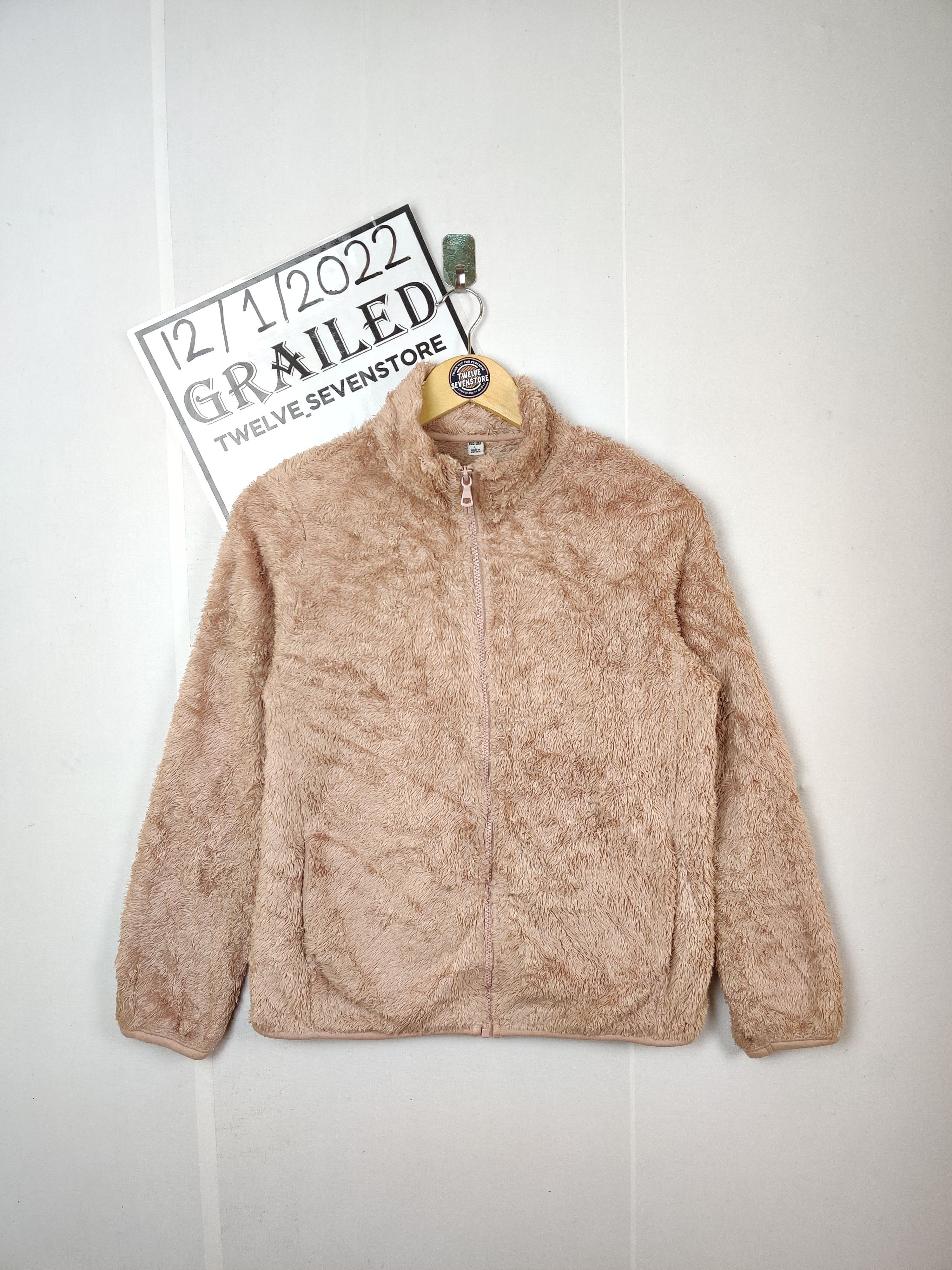 Vintage Uniqlo Fleece Zipper Jacket