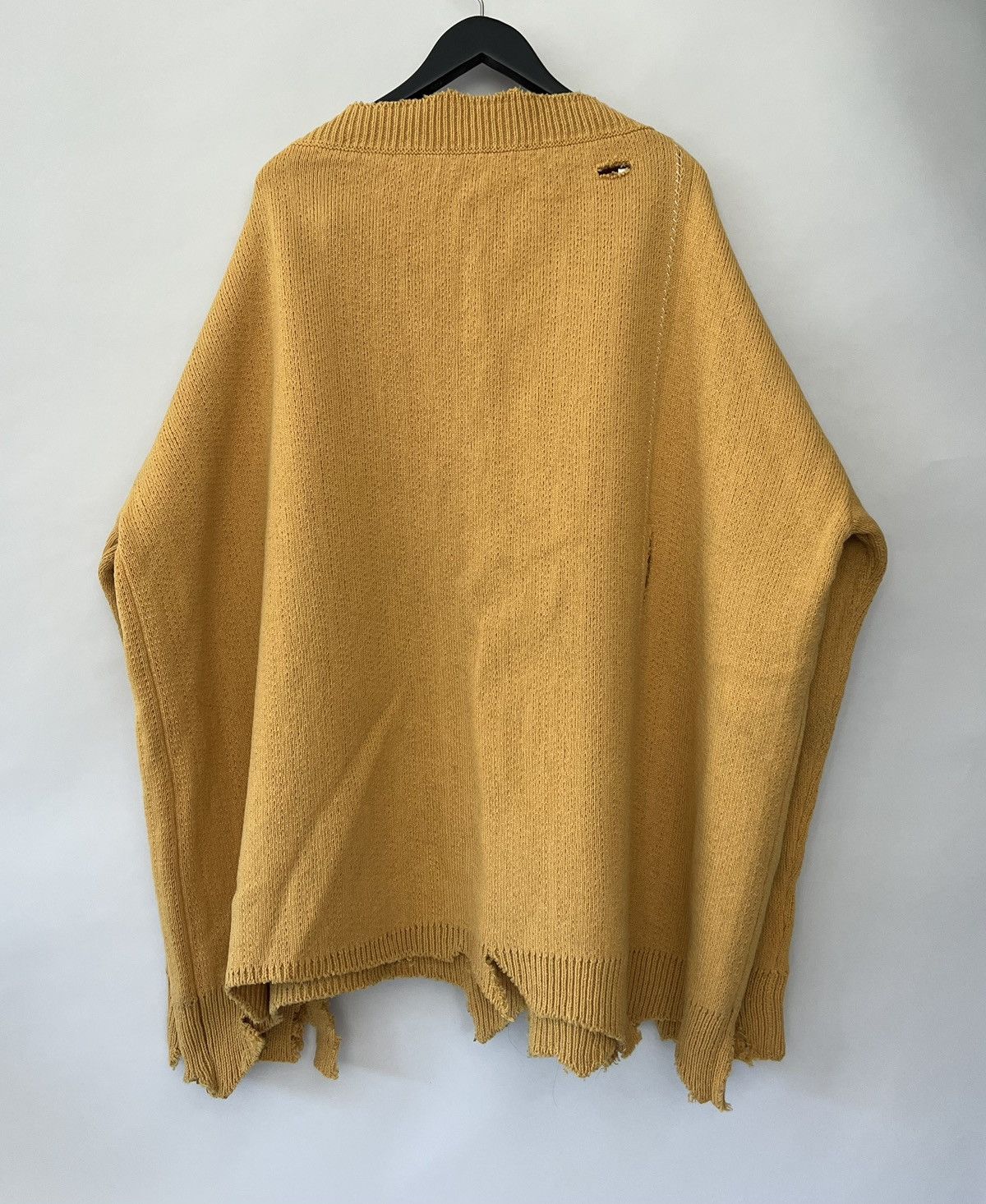 Raf Simons AW16 Distressed Wool Sweater Size US XL / EU 56 / 4 - 4 Thumbnail