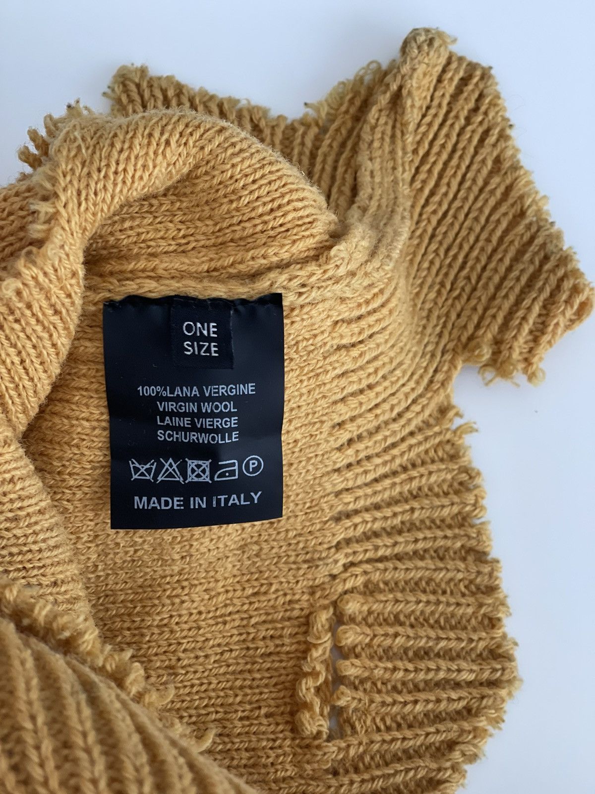 Raf Simons AW16 Distressed Wool Sweater Size US XL / EU 56 / 4 - 8 Thumbnail