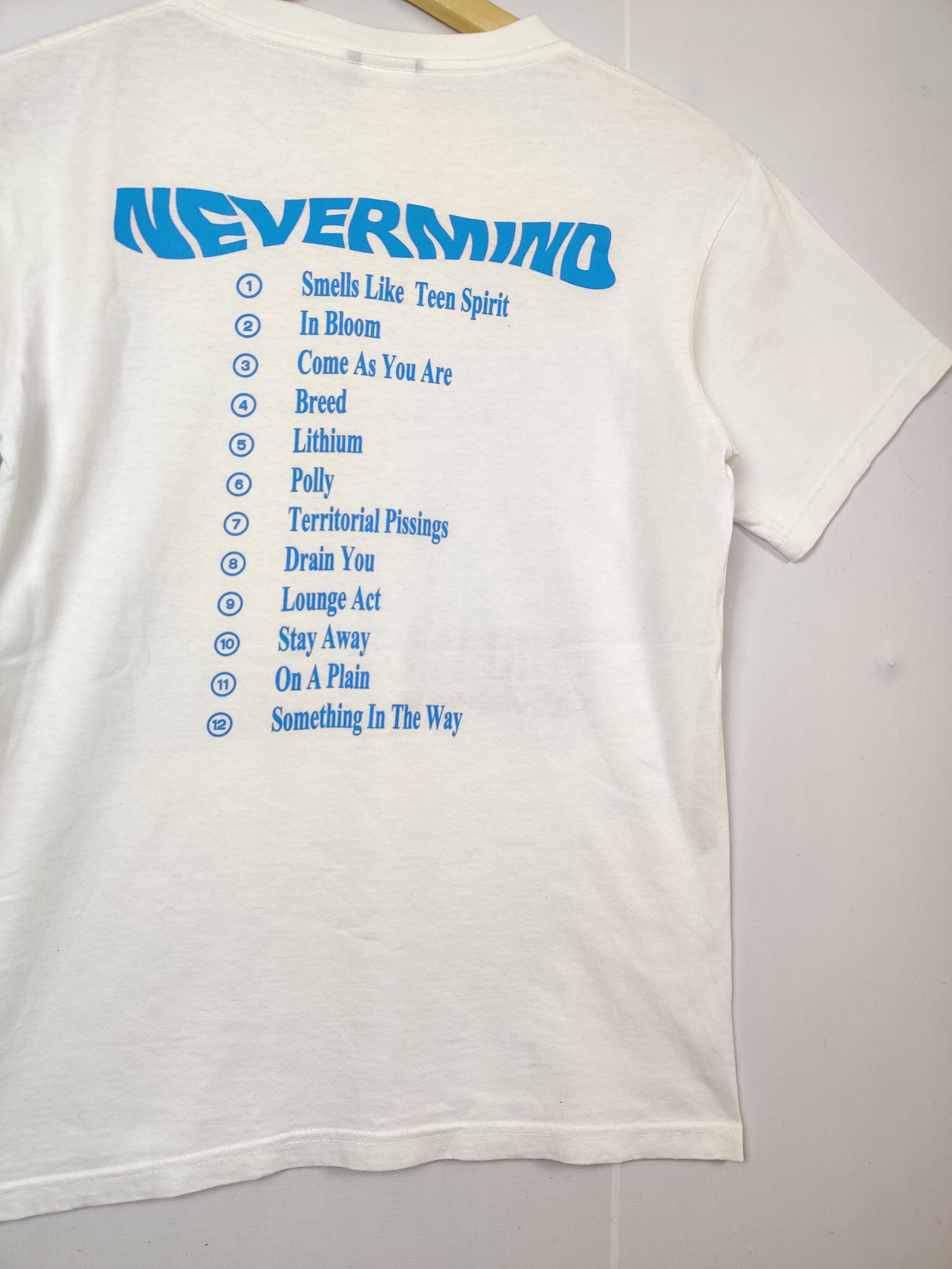 Band Tees Vintage Nirvana Nevermind Bootleg Tee Tshirt Size US M / EU 48-50 / 2 - 10 Thumbnail