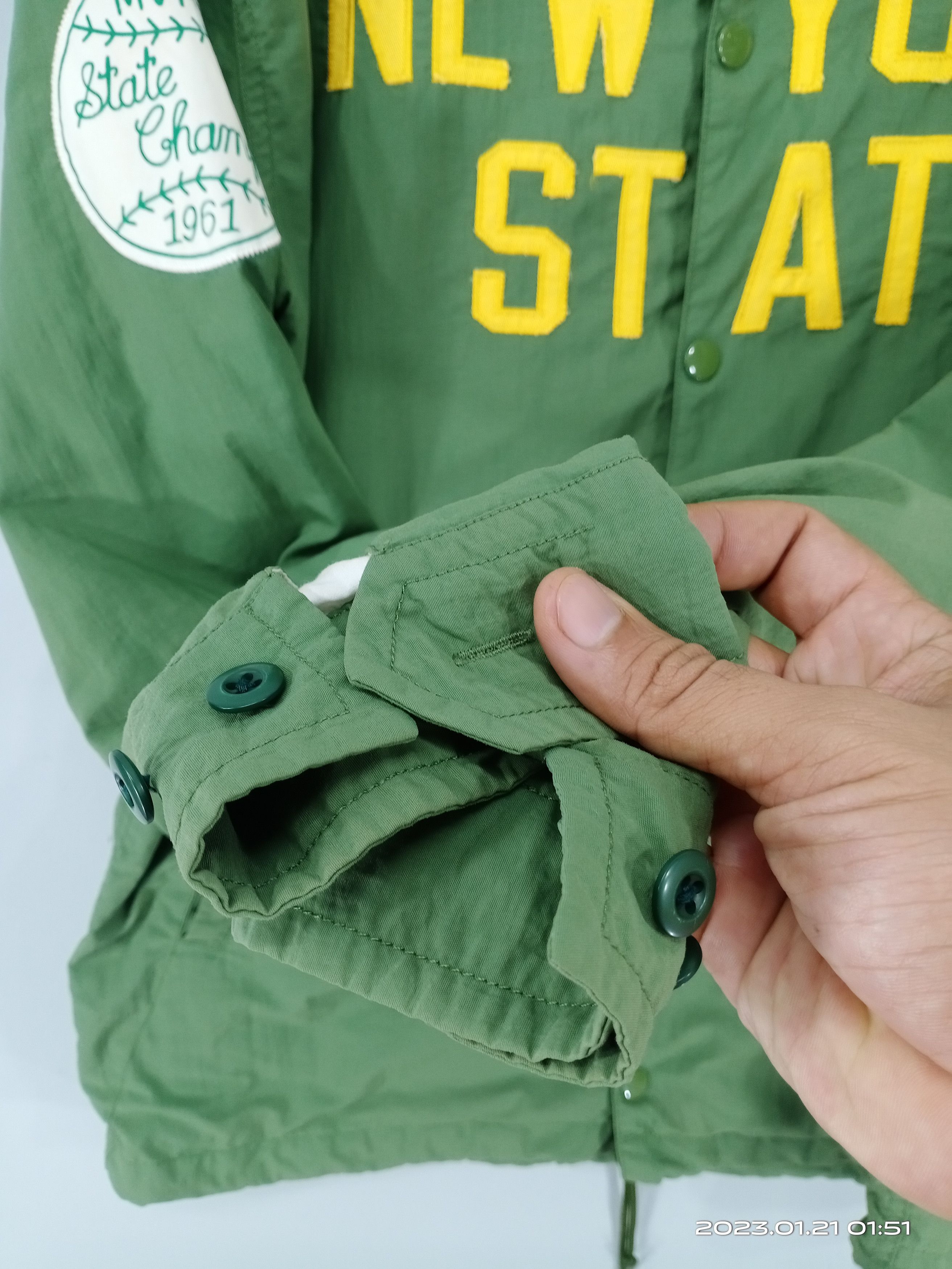 Champion 💥Vintage 70s-80s Champion New York State Snap Button Jacket Size US M / EU 48-50 / 2 - 2 Thumbnail