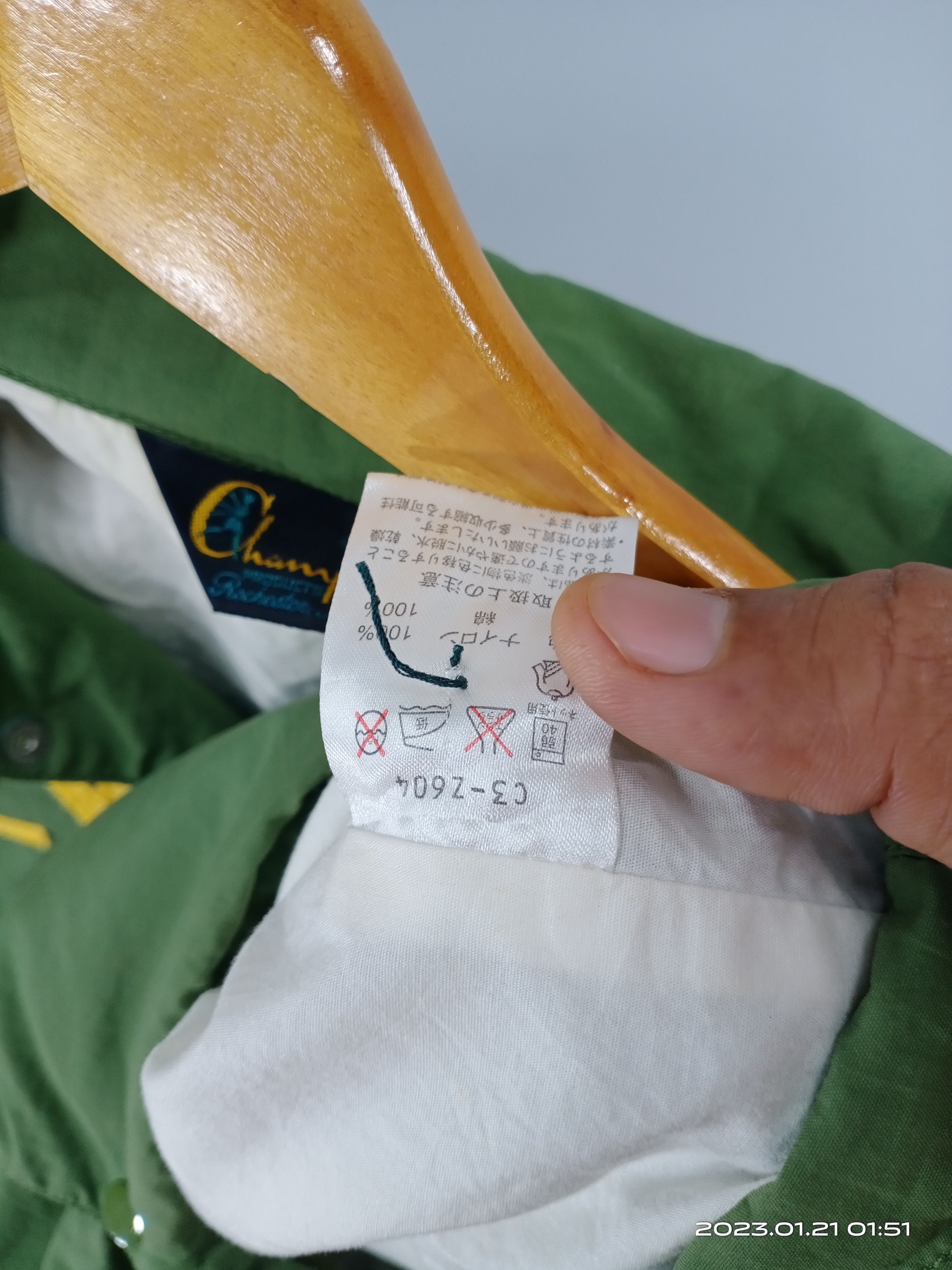 Champion 💥Vintage 70s-80s Champion New York State Snap Button Jacket Size US M / EU 48-50 / 2 - 8 Thumbnail