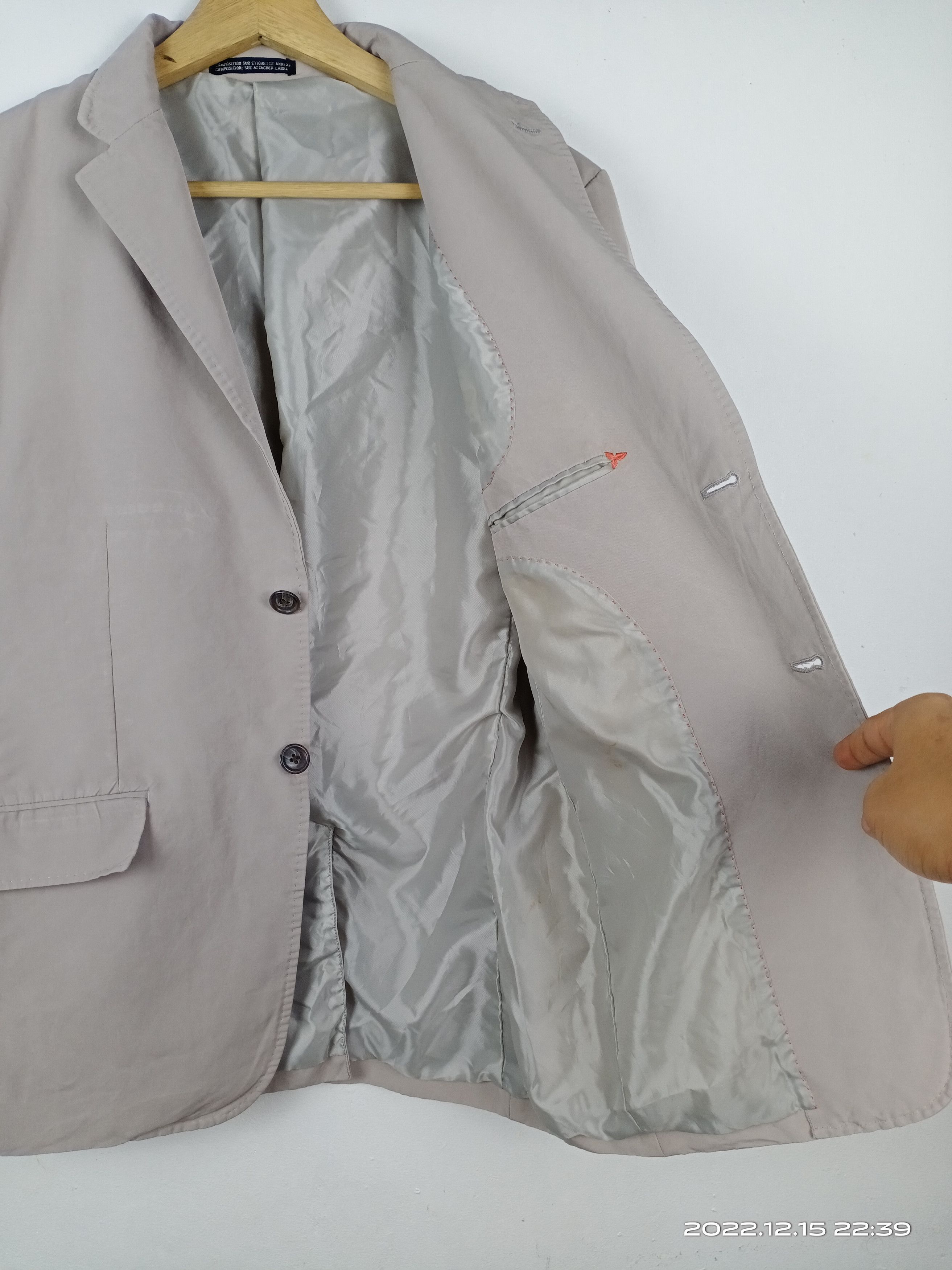 Yohji Yamamoto 💥RARE💥Ined Homme By Yohji Yamamoto Blazer Jacket Size US S / EU 44-46 / 1 - 5 Thumbnail