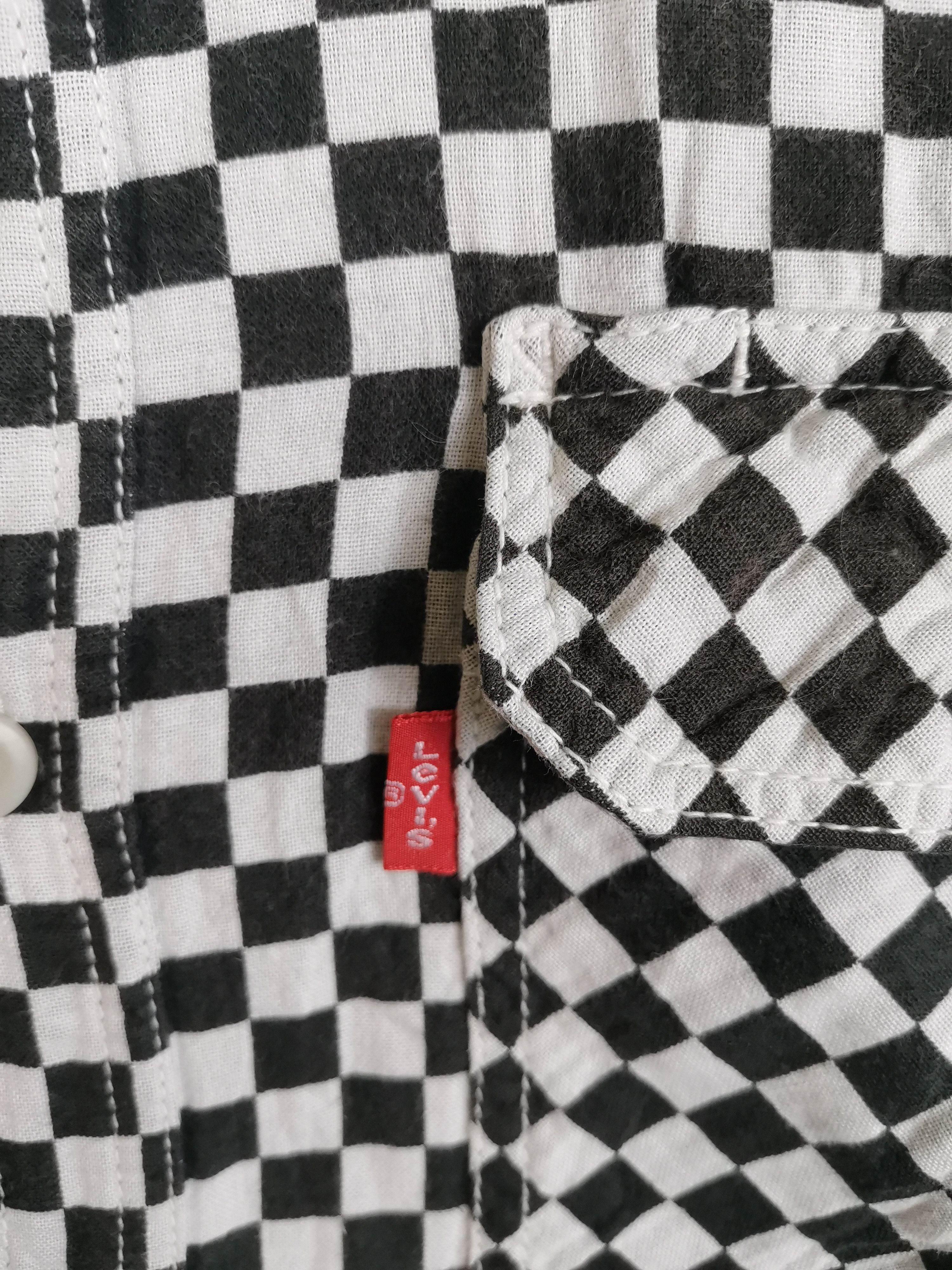 Levi's Vintage Levis Red Tab Chekered Flannel Shirt Size US L / EU 52-54 / 3 - 2 Thumbnail