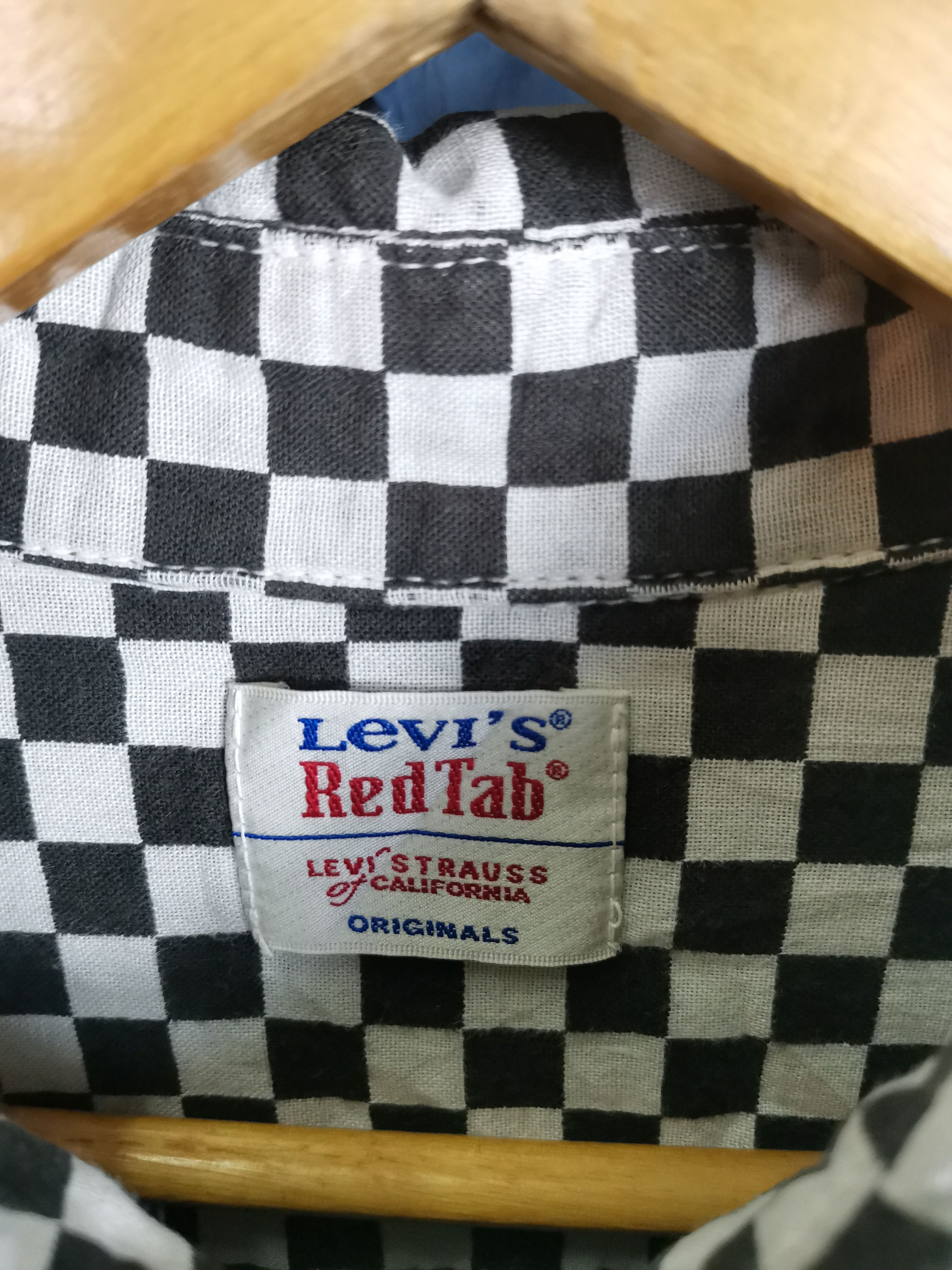 Levi's Vintage Levis Red Tab Chekered Flannel Shirt Size US L / EU 52-54 / 3 - 5 Thumbnail