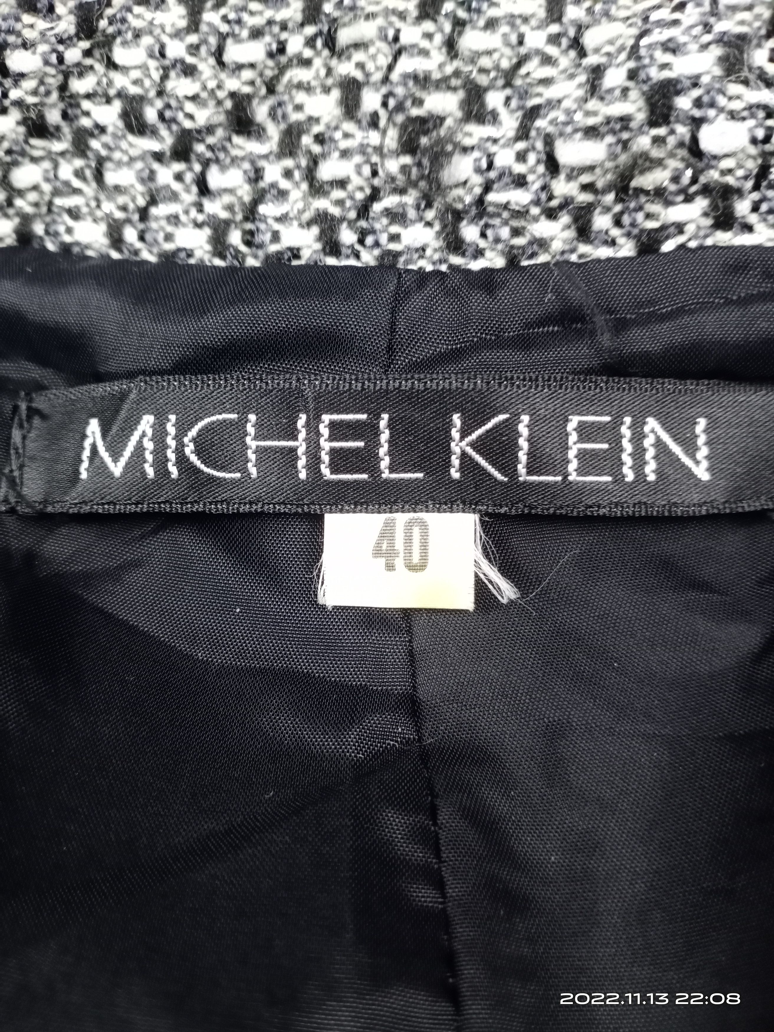 Designer × Michel Klein 💥RARE💥Michel Klein Wool Short Jacket Size S / US 4 / IT 40 - 9 Thumbnail