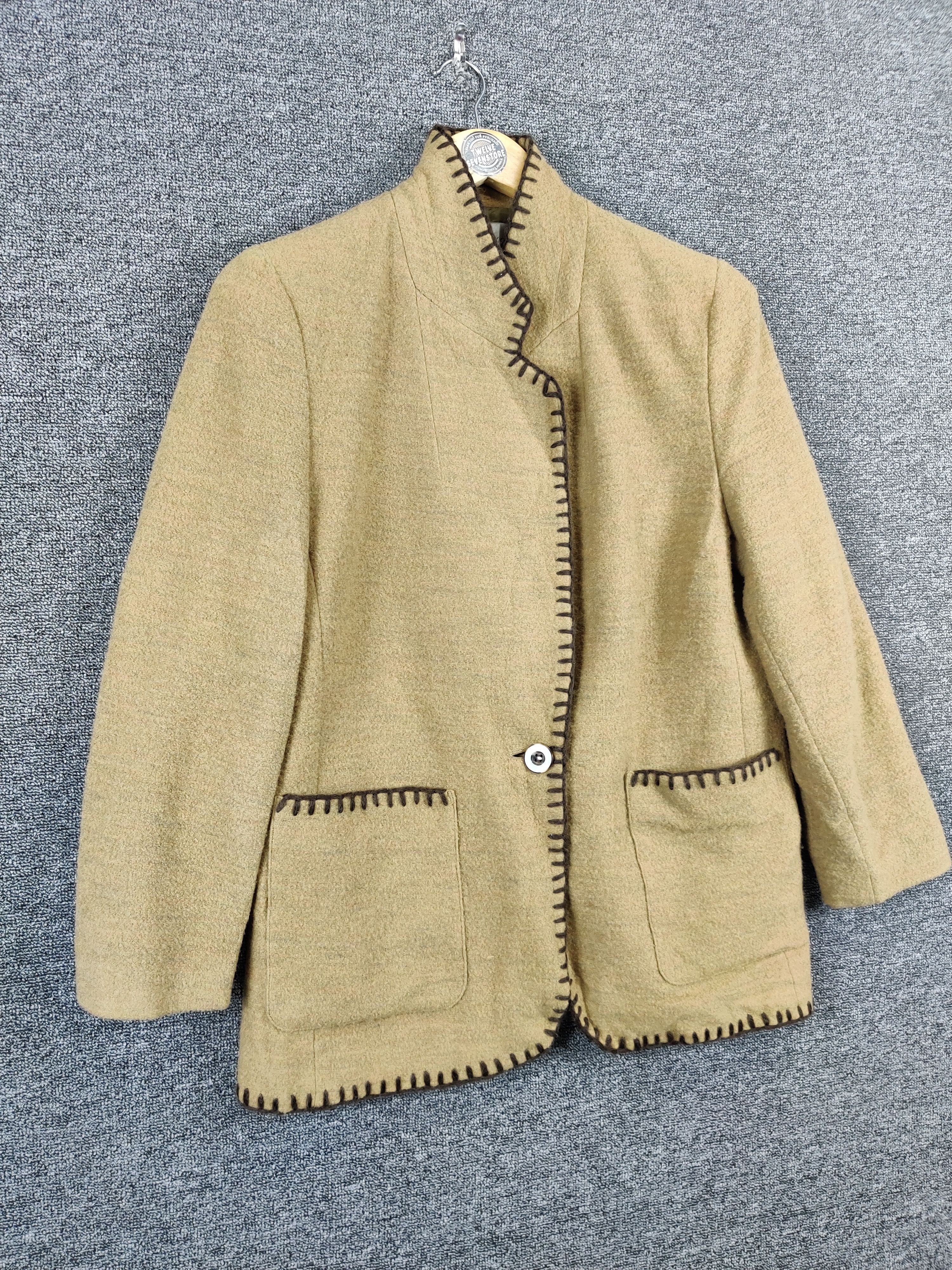 Japanese Brand Vintage Barrade Labios Wool Cardigan Jacket Nice Design Size US L / EU 52-54 / 3 - 6 Thumbnail